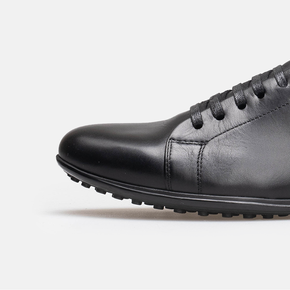 Volzak 5404 leather shoe Black