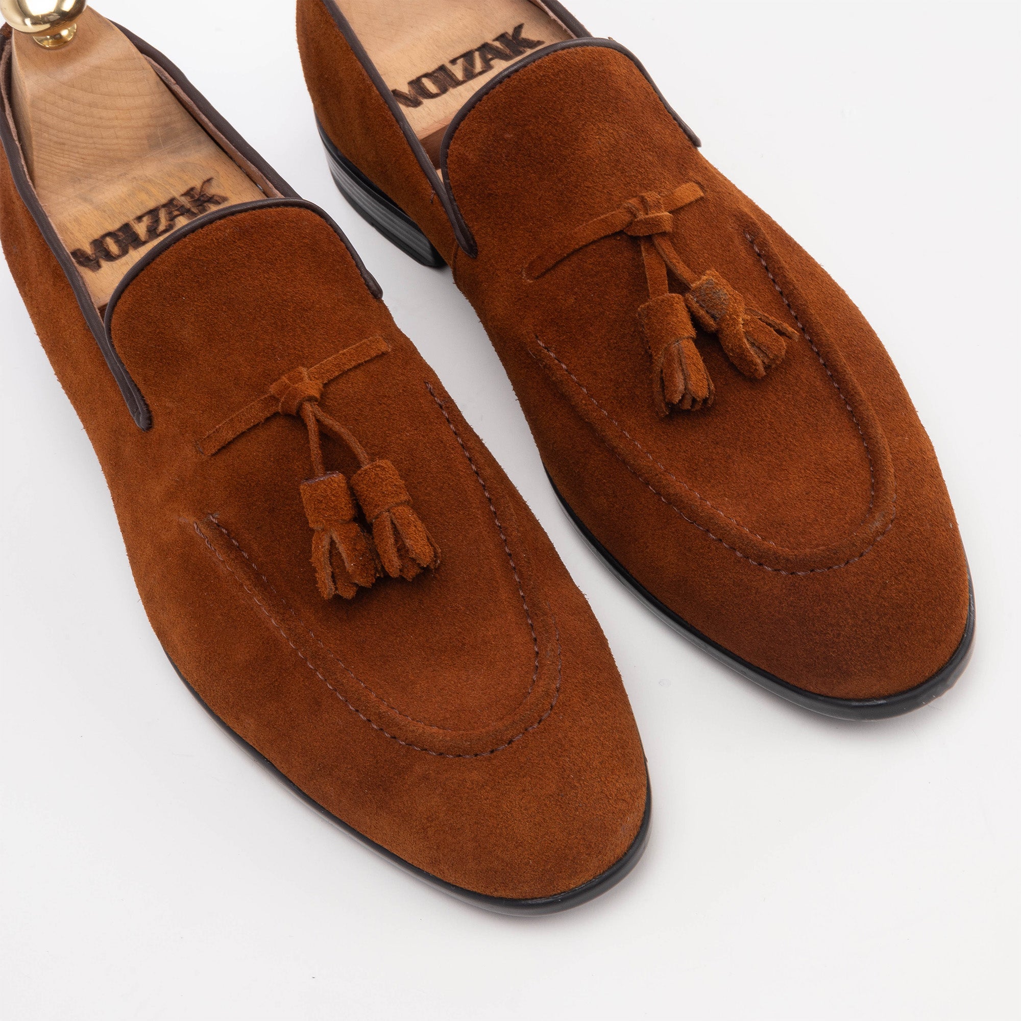 Volzak 5208 camel suede shoe