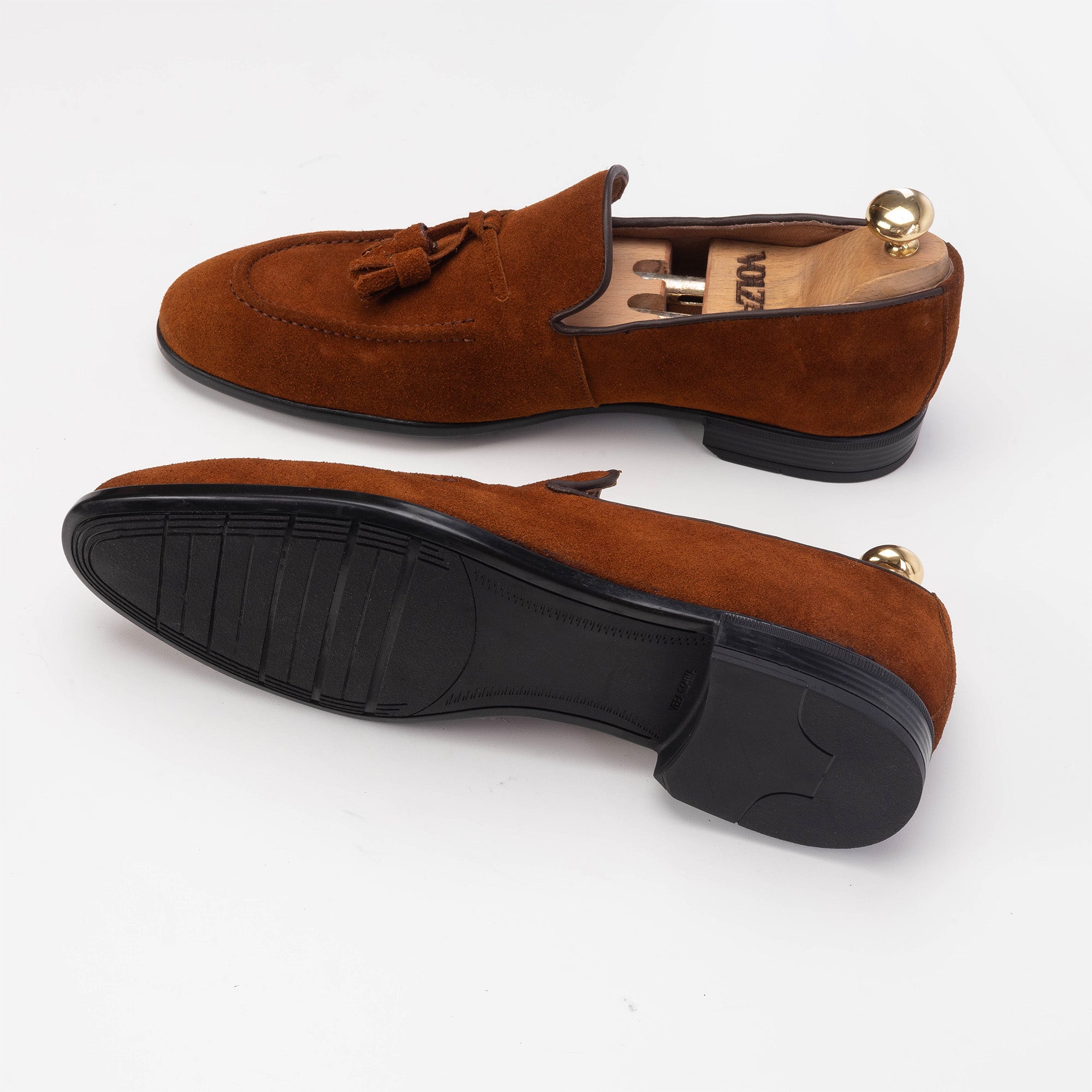 Volzak 5208 camel suede shoe