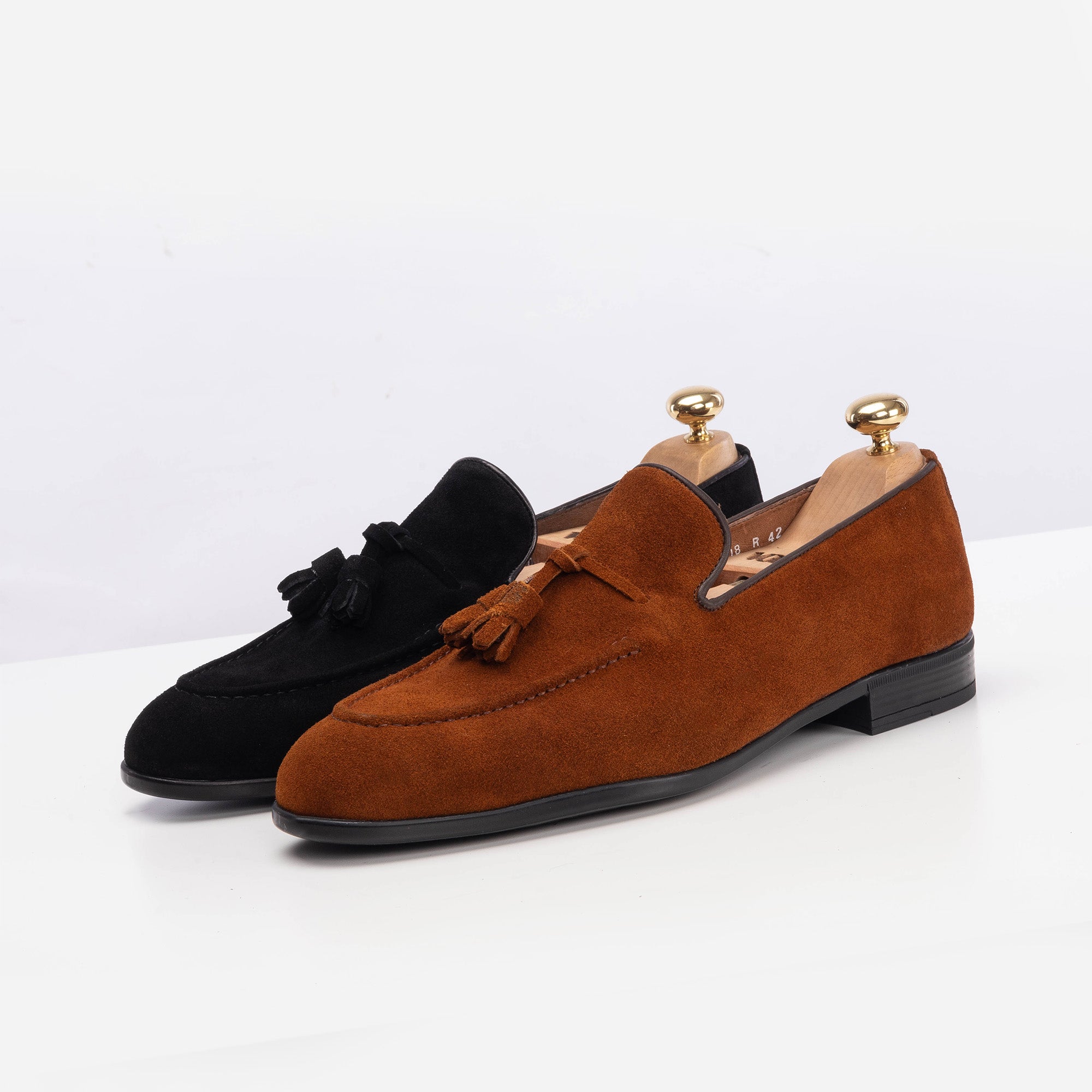 Volzak 5208 camel suede shoe
