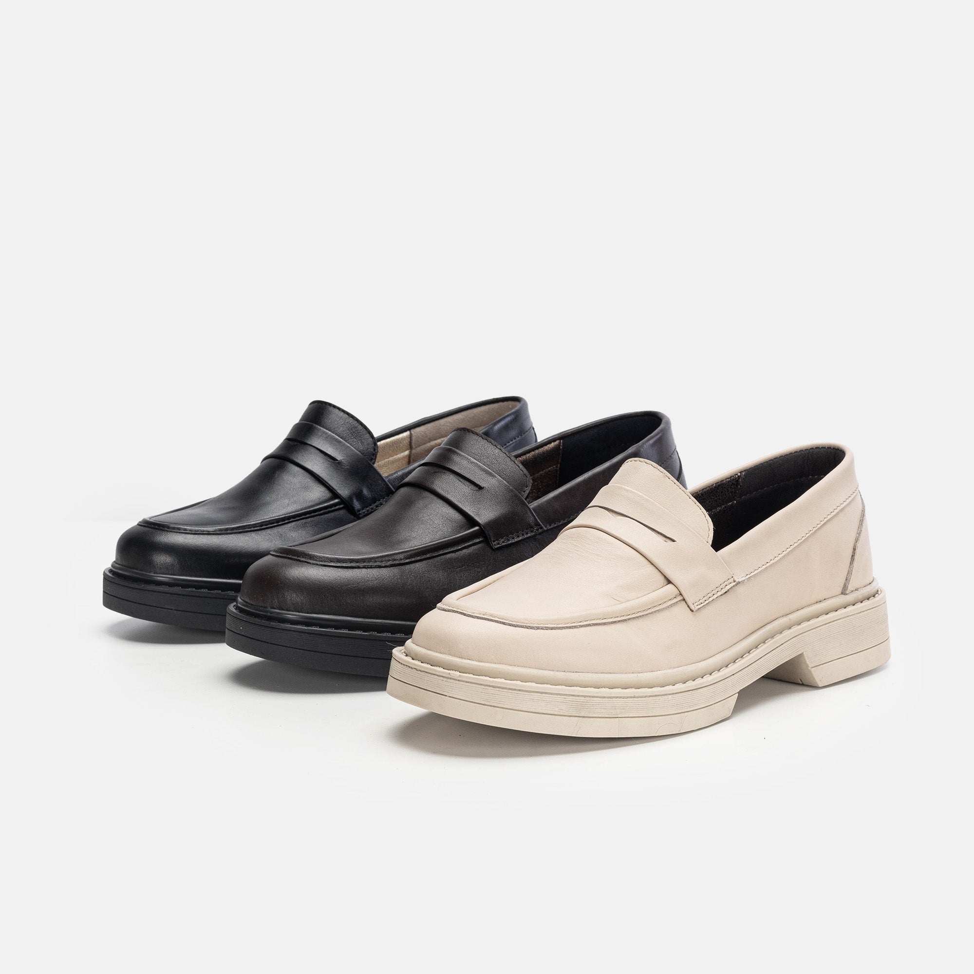 Volzak 6035 Chaussure en cuir Noir