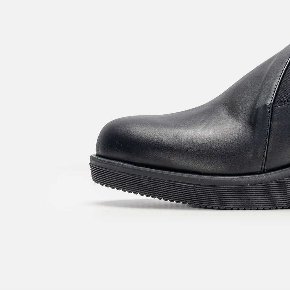 Volzak 051 Sabot en cuir Noir