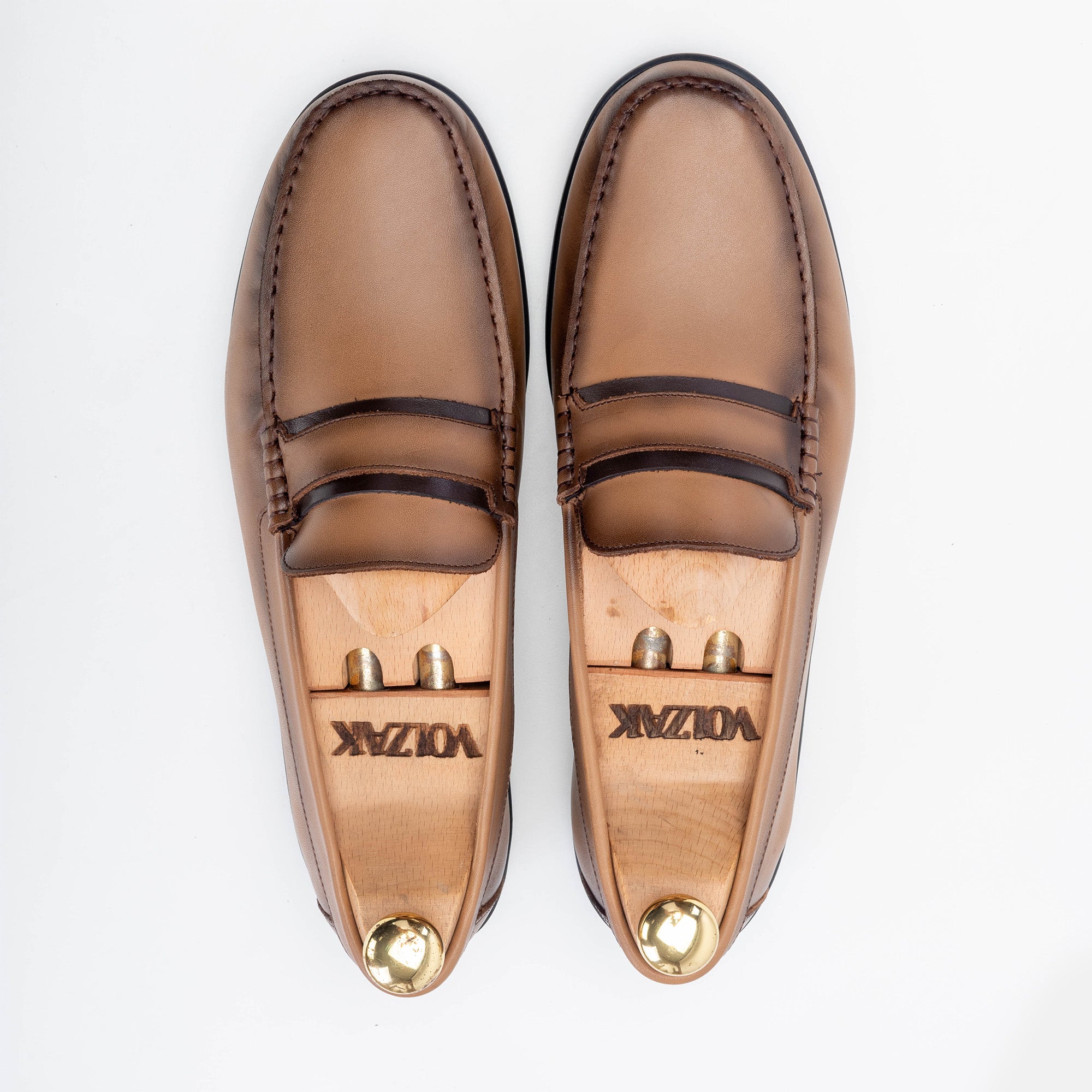 Volzak 5223 Sand Leather Moccasin