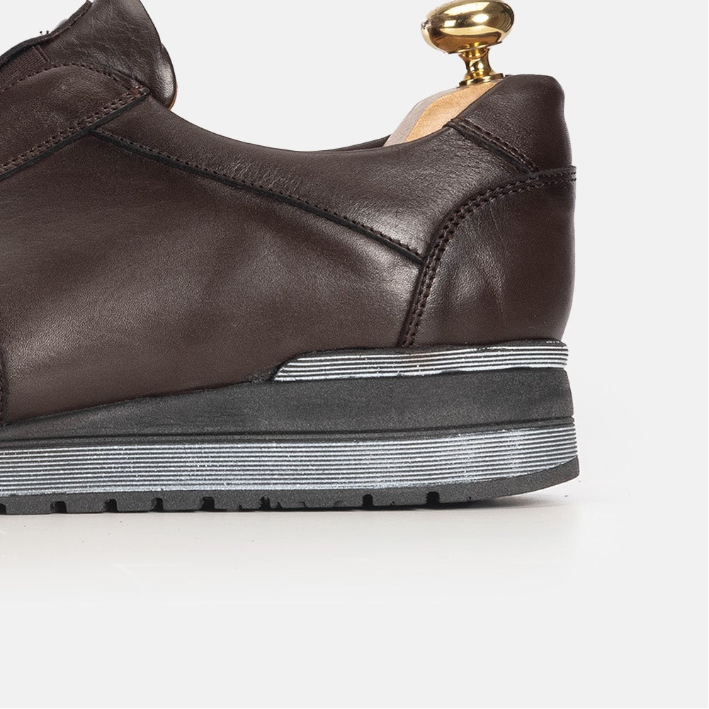 Volzak 5227 Brown leather sneaker