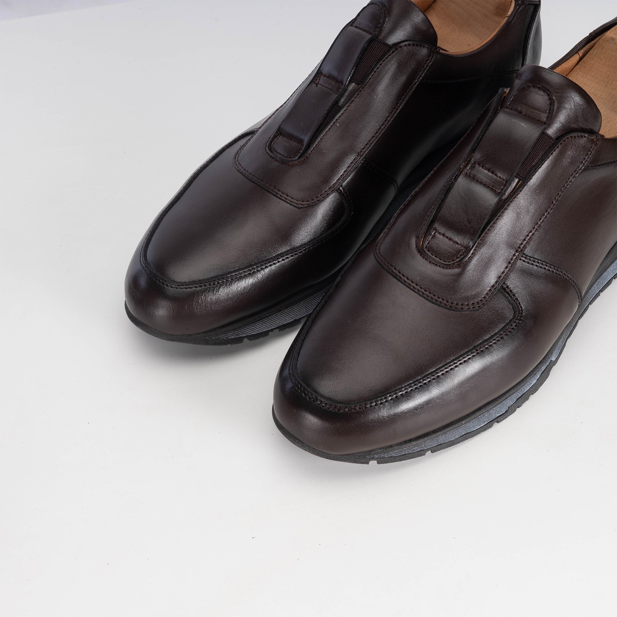 Volzak 5227 Brown leather sneaker