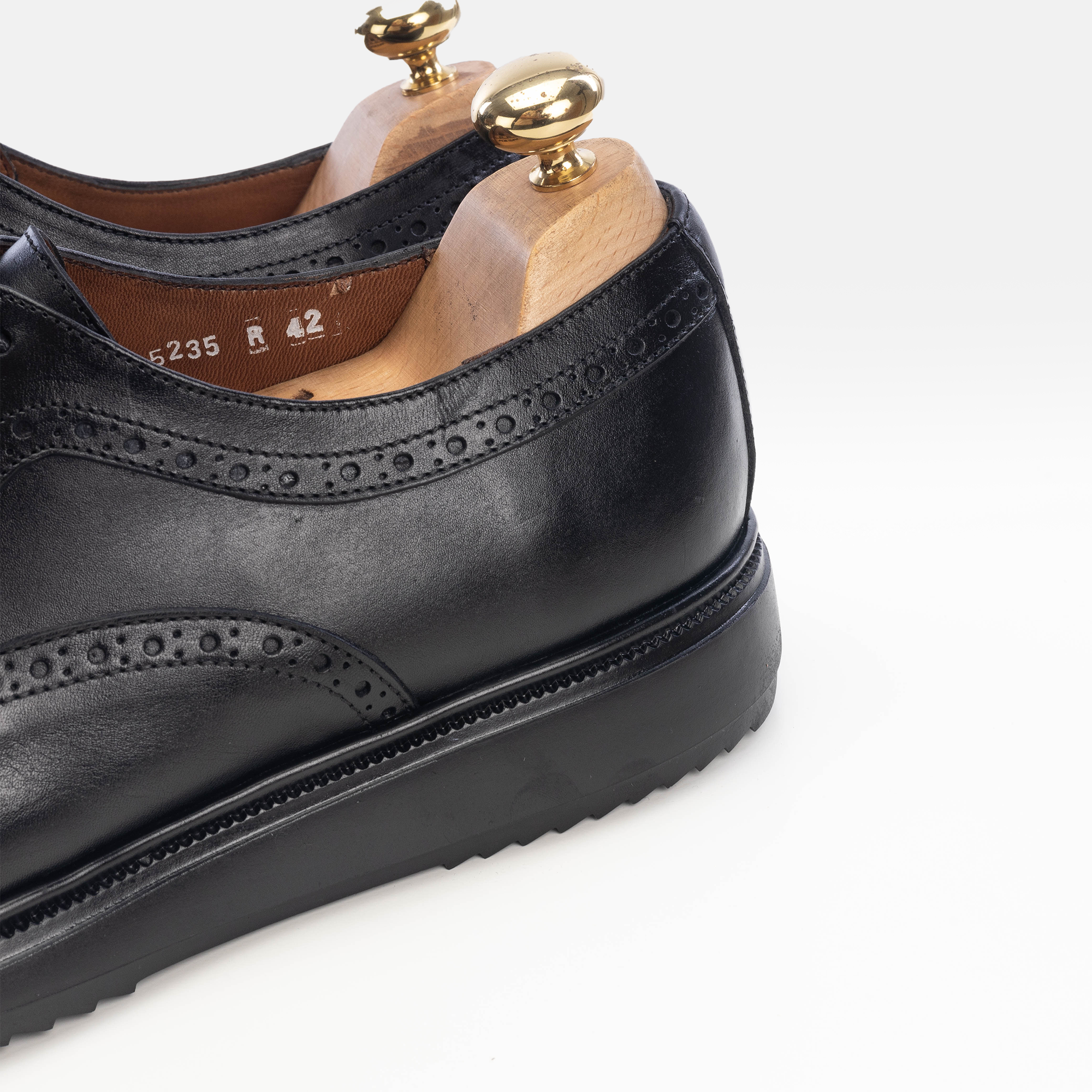 Volzak 5235 chaussure en cuir noir