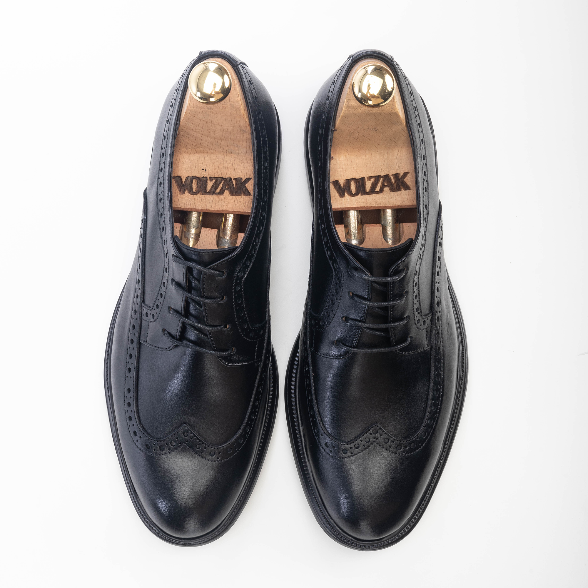 Volzak 5235 chaussure en cuir noir