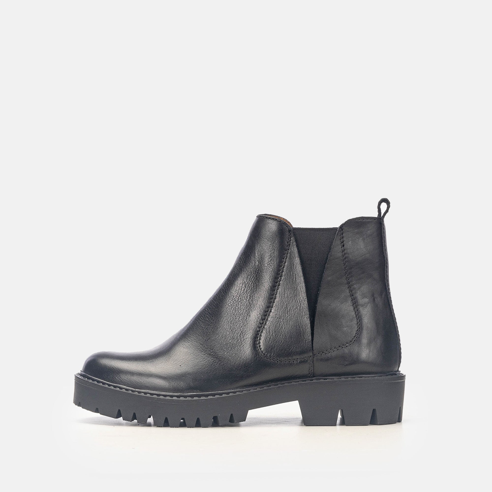 Volzak 9950 Bottine en cuir Noir