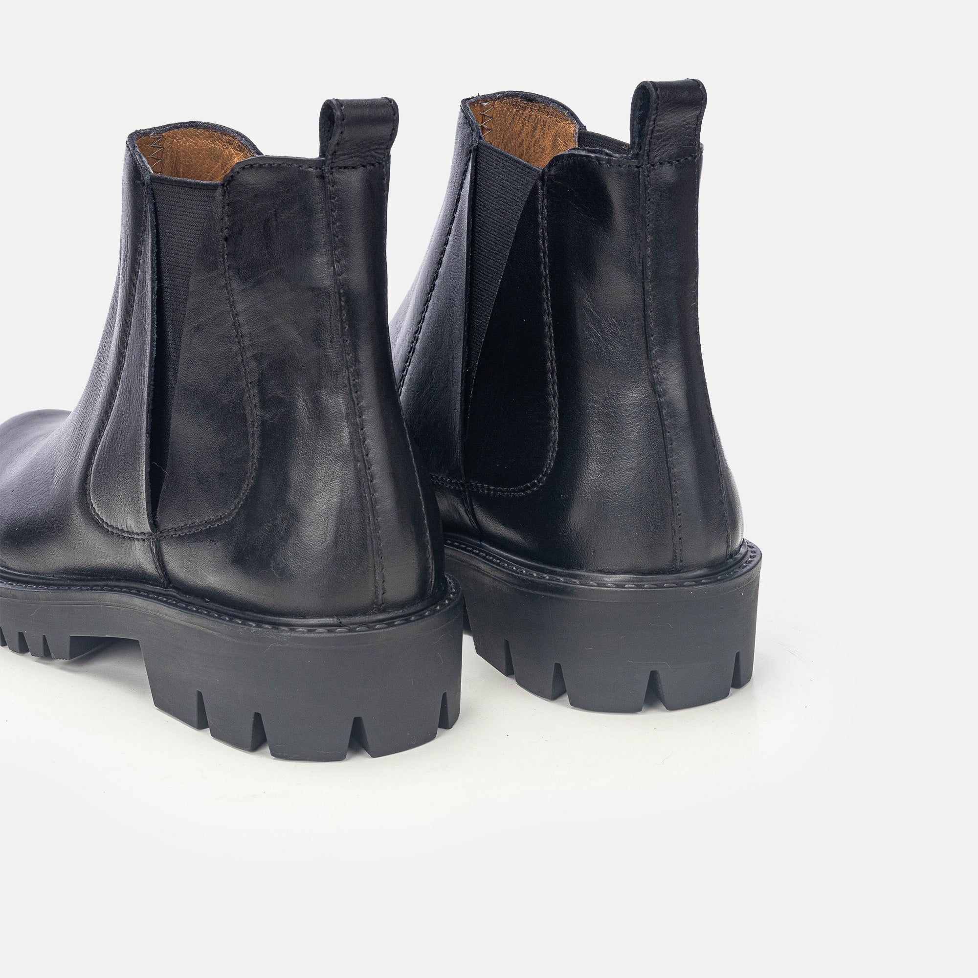 Volzak 9950 Bottine en cuir Noir