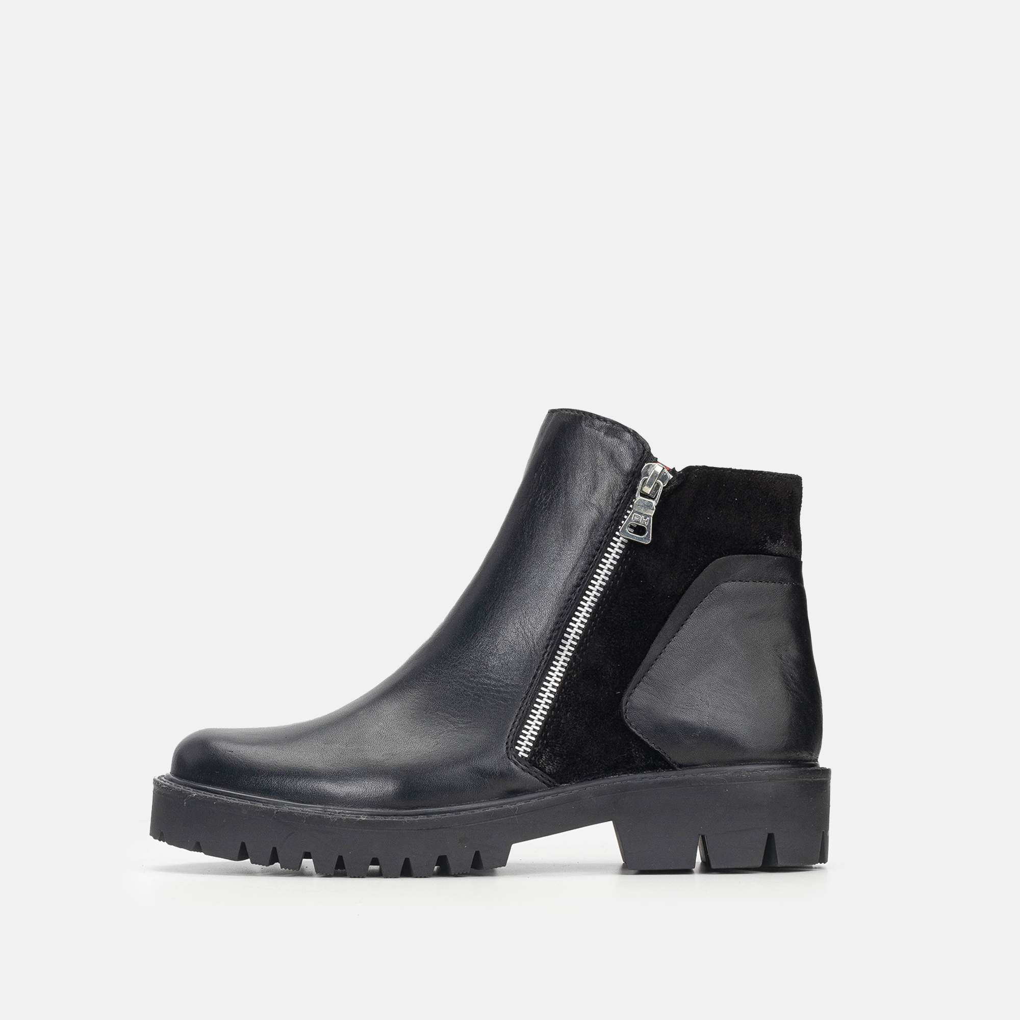 Volzak 1087 Bottine en cuir Noir