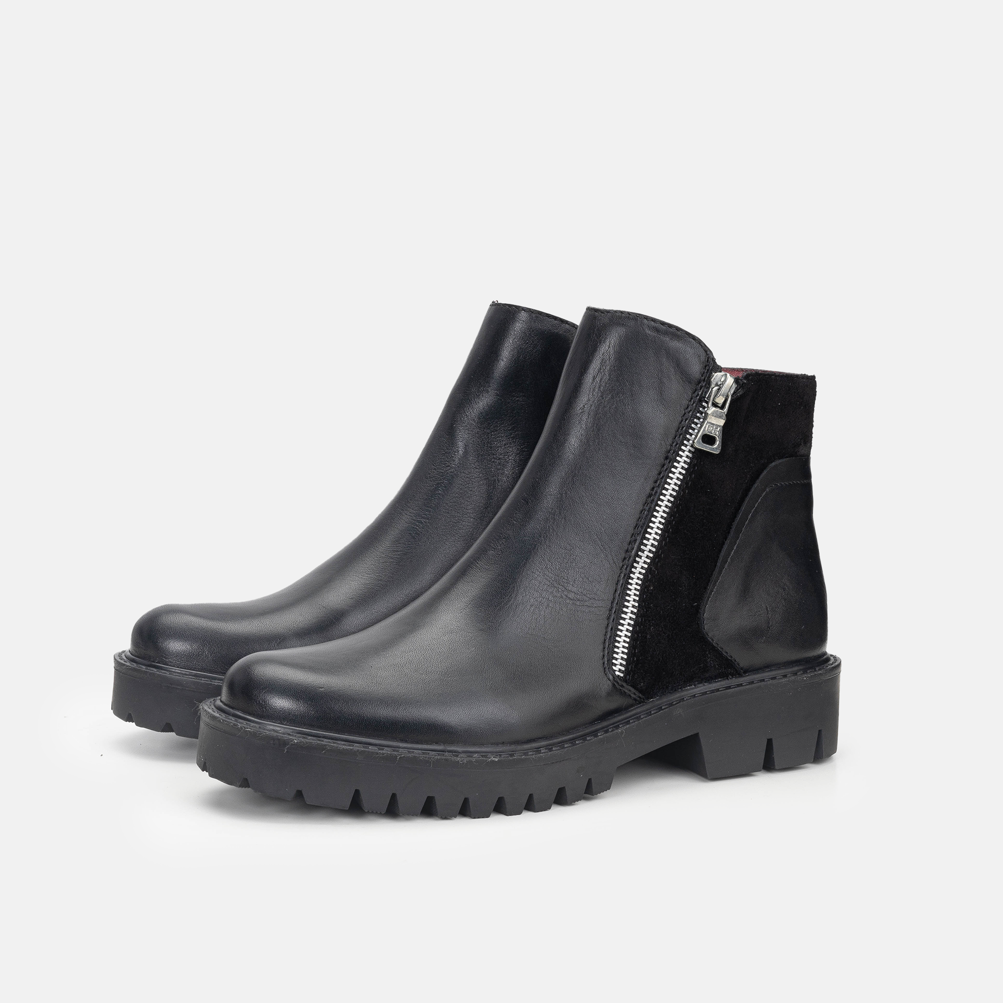 Volzak 1087 Bottine en cuir Noir
