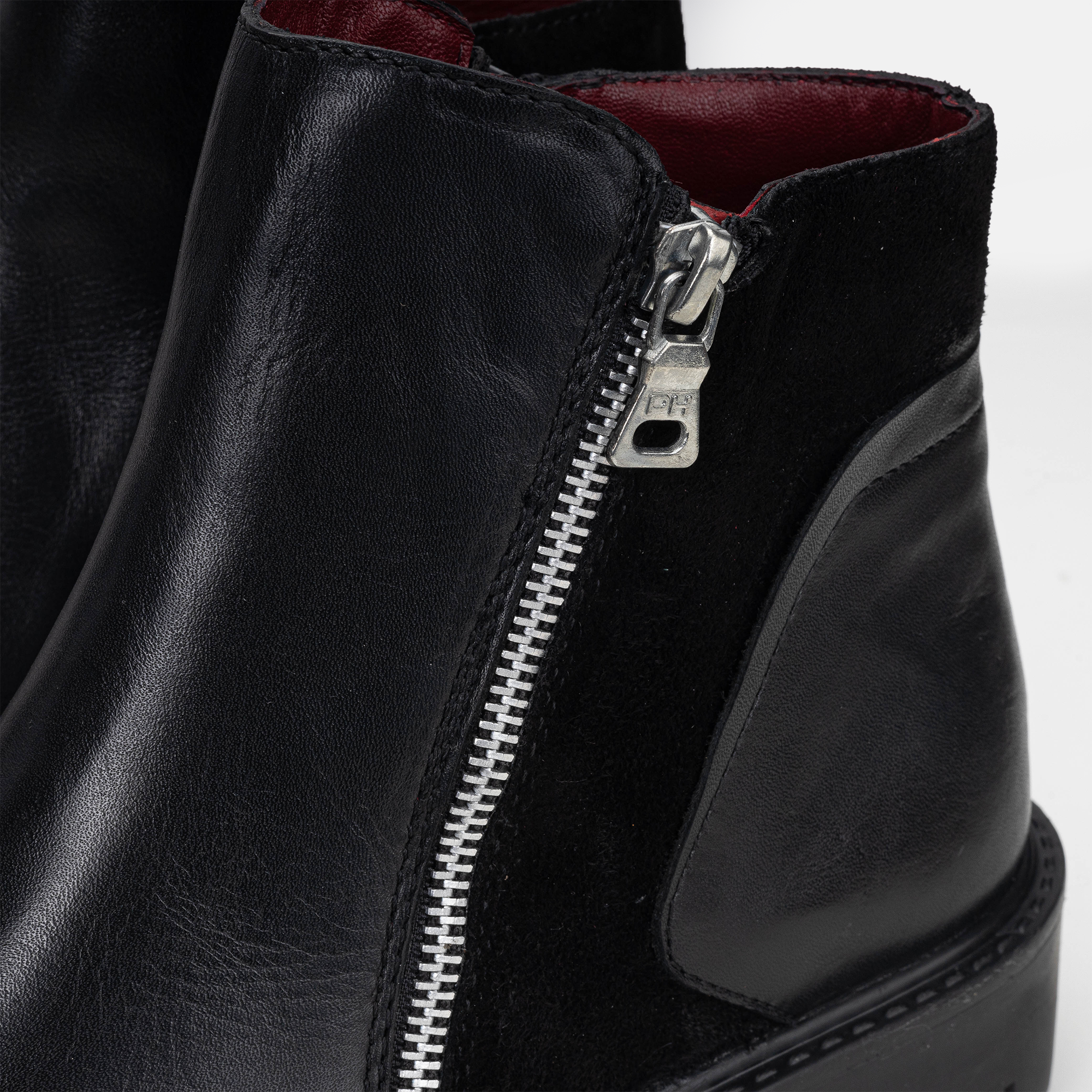 Volzak 1087 Bottine en cuir Noir