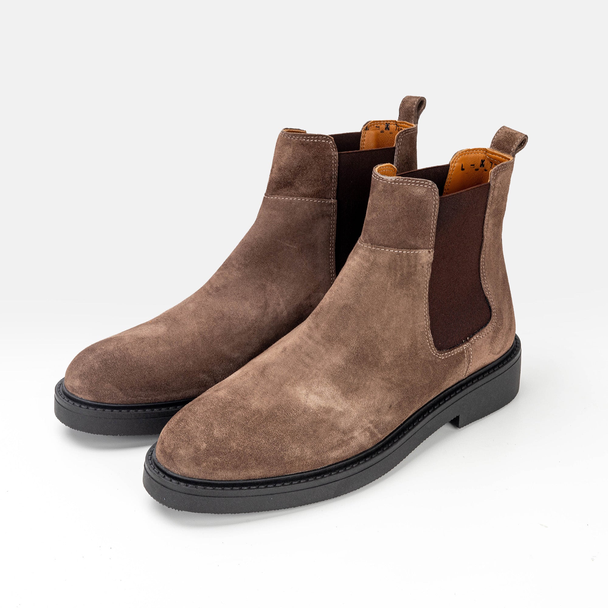Volzak 7201 bottine en daim Taupe