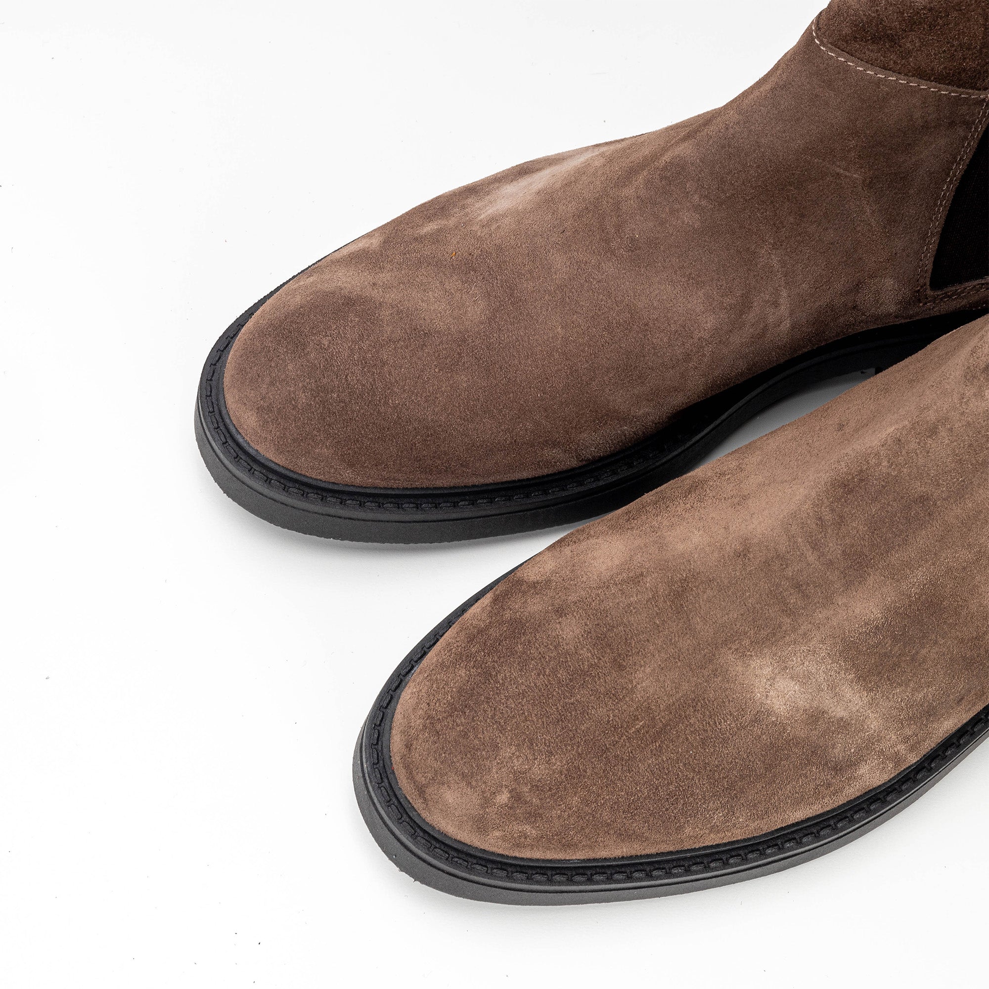 Volzak 7201 bottine en daim Taupe