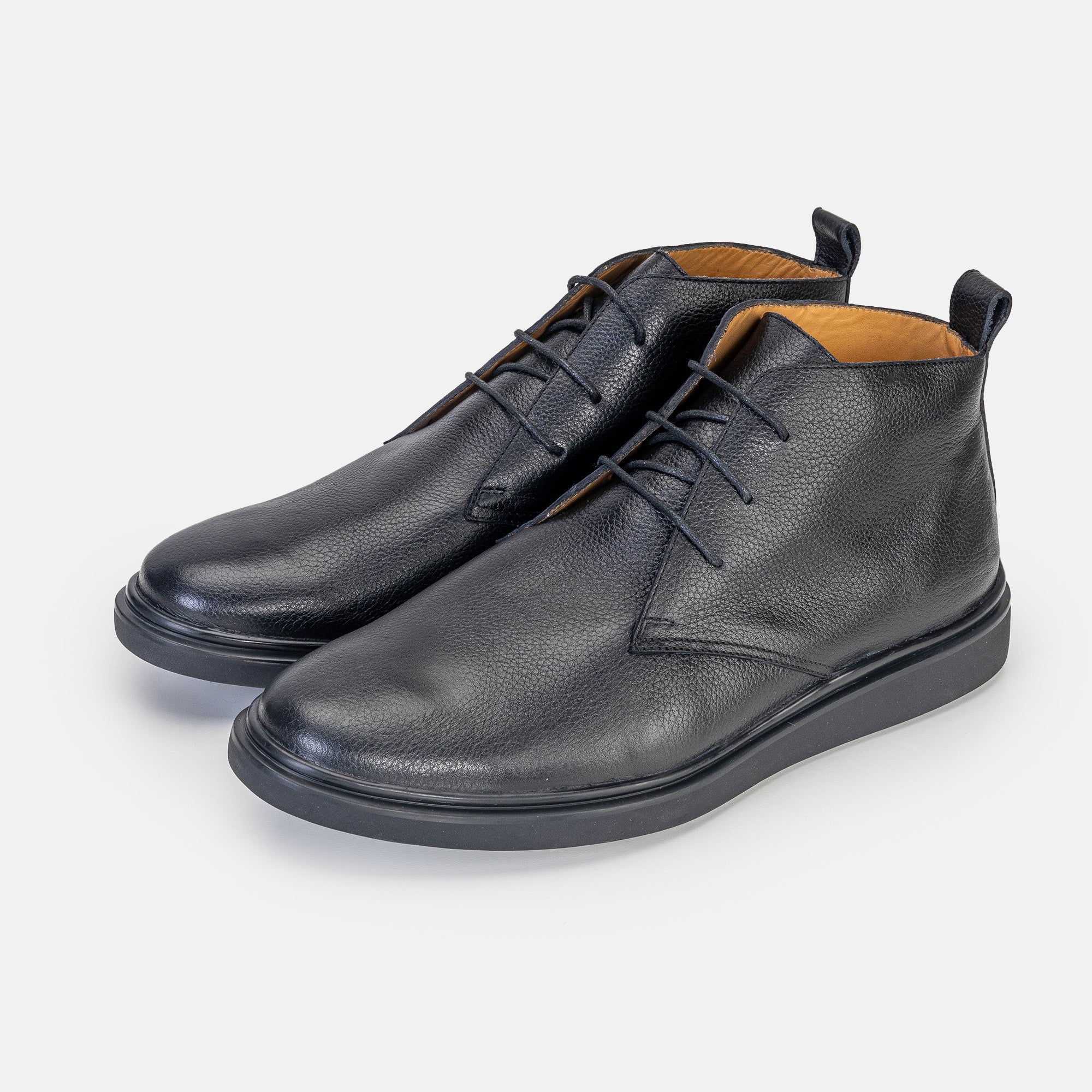 Volzak 2124 bottine en cuir Noir