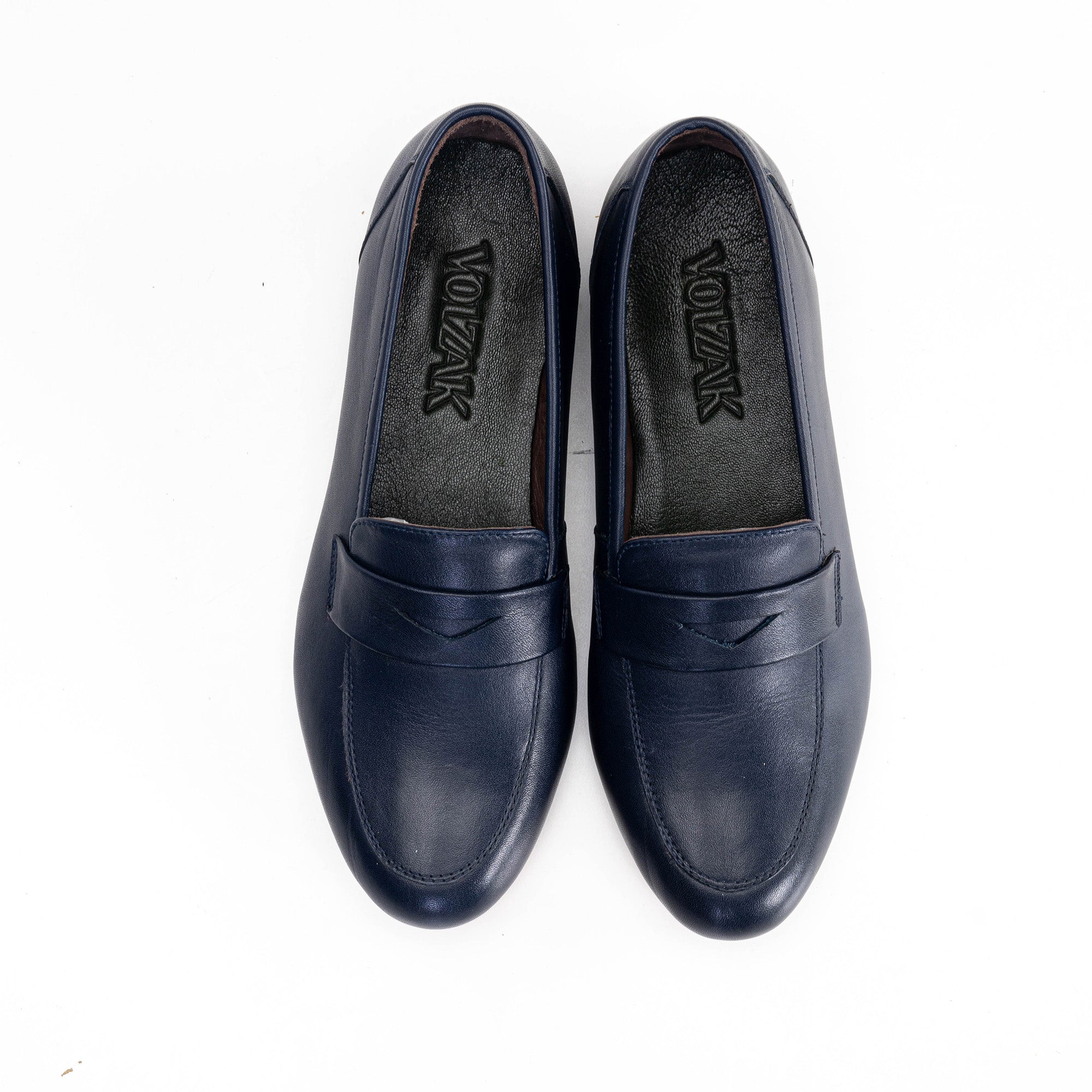 Volzak 3037 Chaussure en cuir Bleu