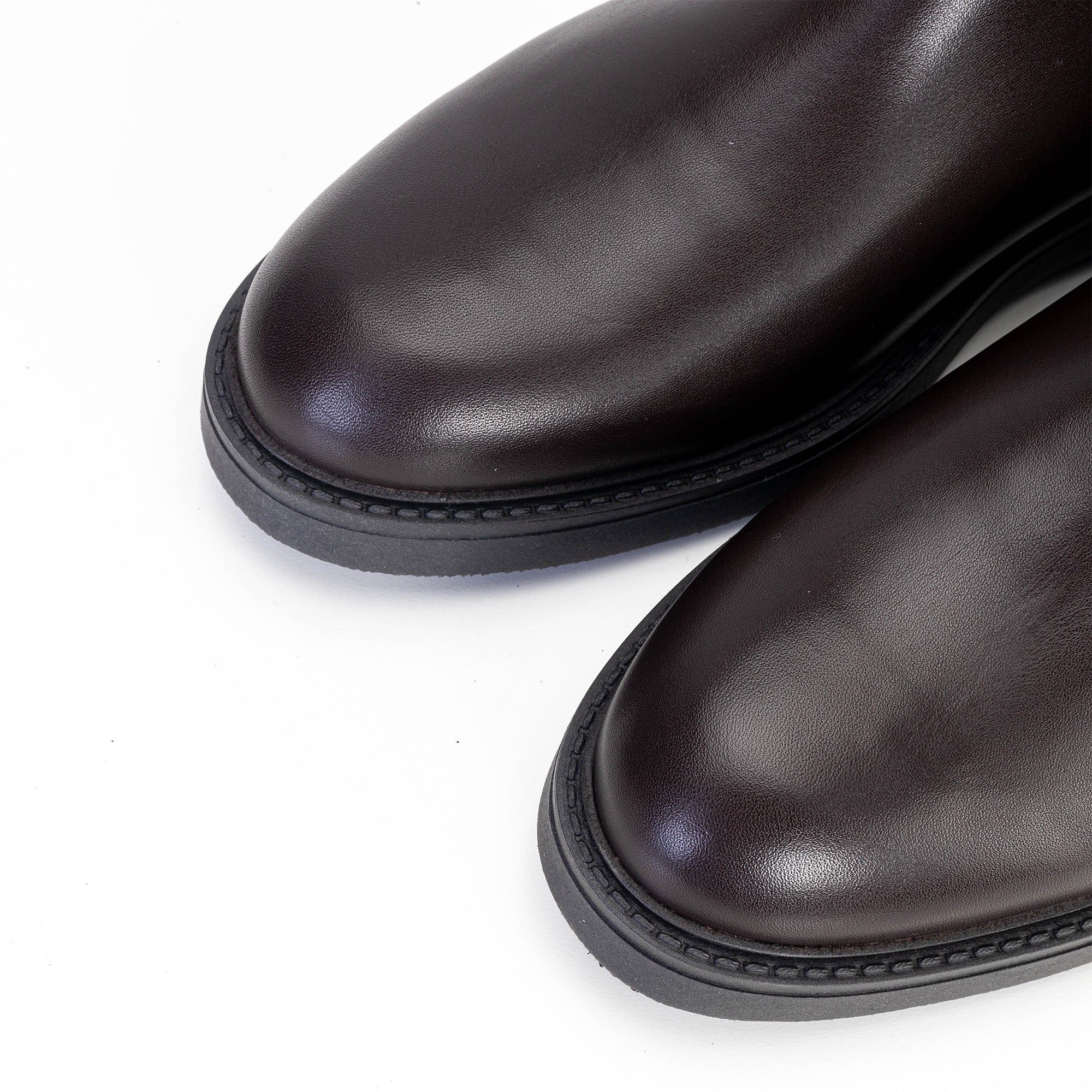 Volzak 604 bottine en cuir Marron
