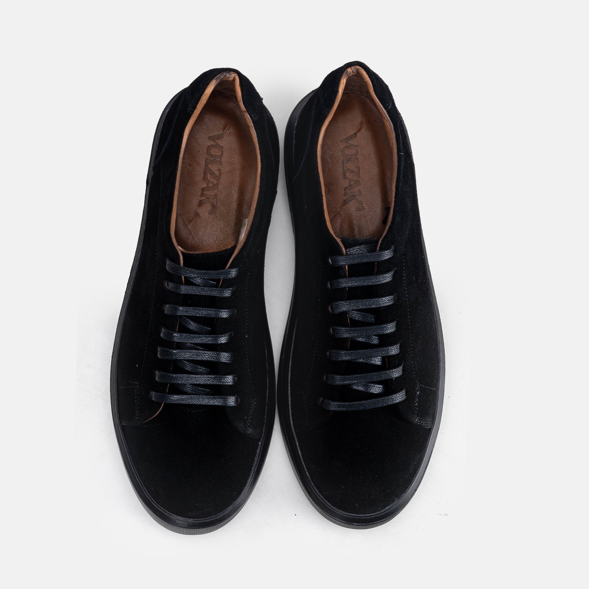Volzak 5300 basket en daim Noir