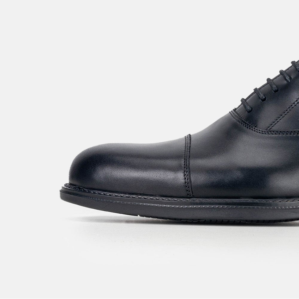 Volzak 5319 leather shoe Black