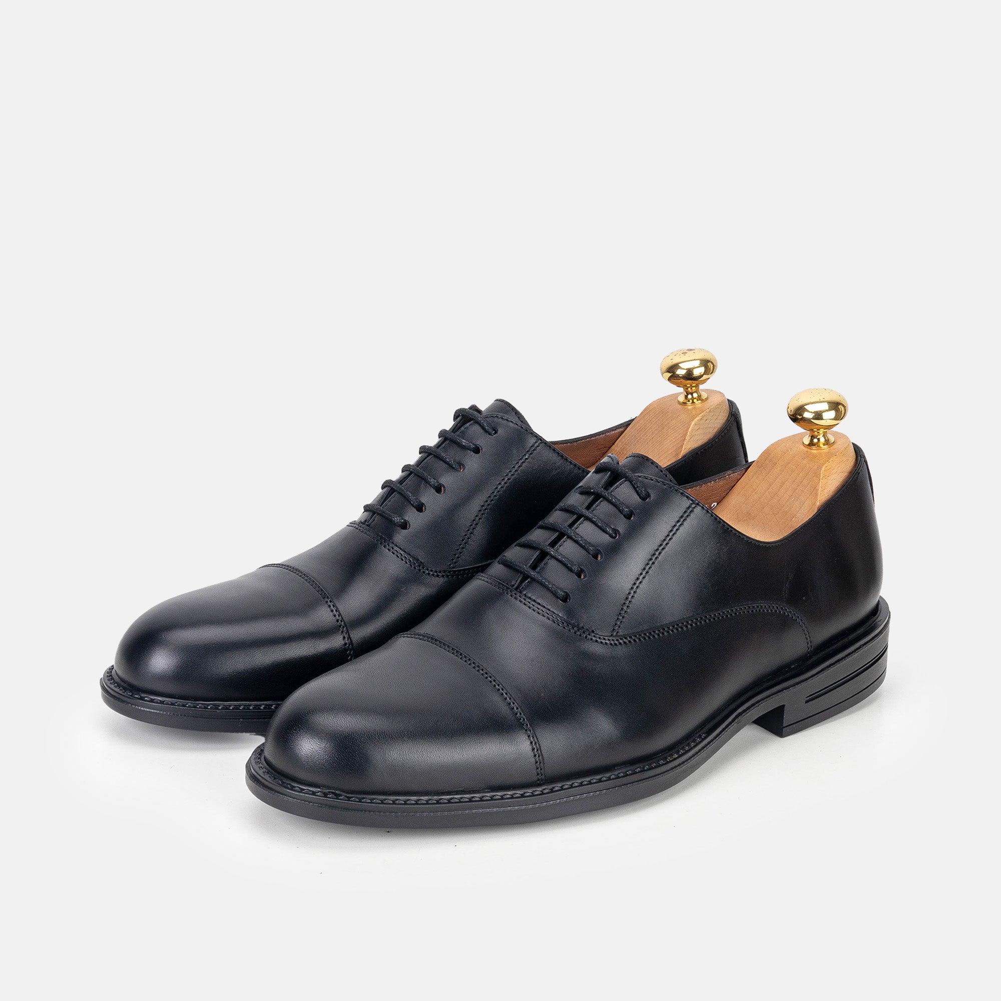Volzak 5319 leather shoe Black