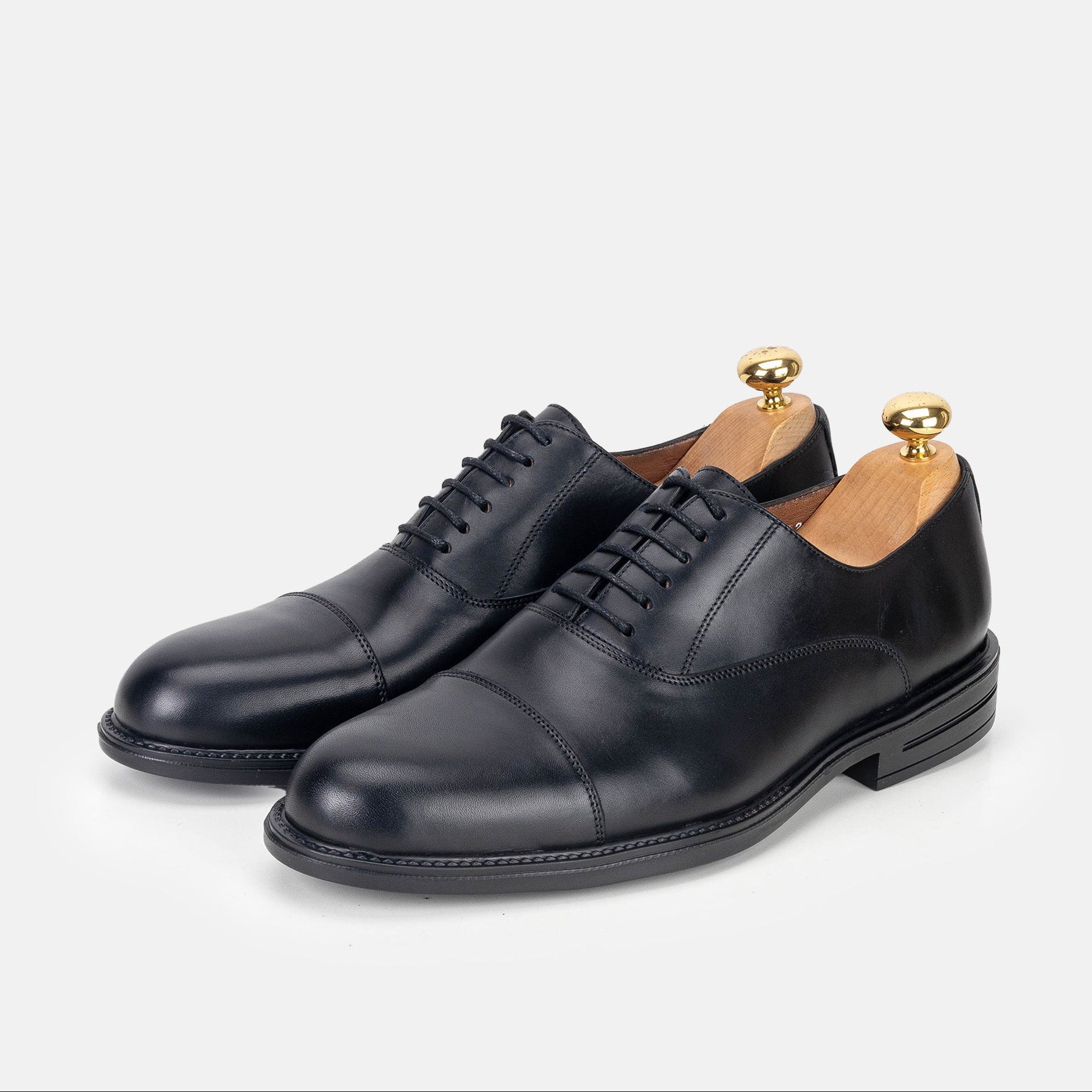 Volzak 5319 leather shoe Black