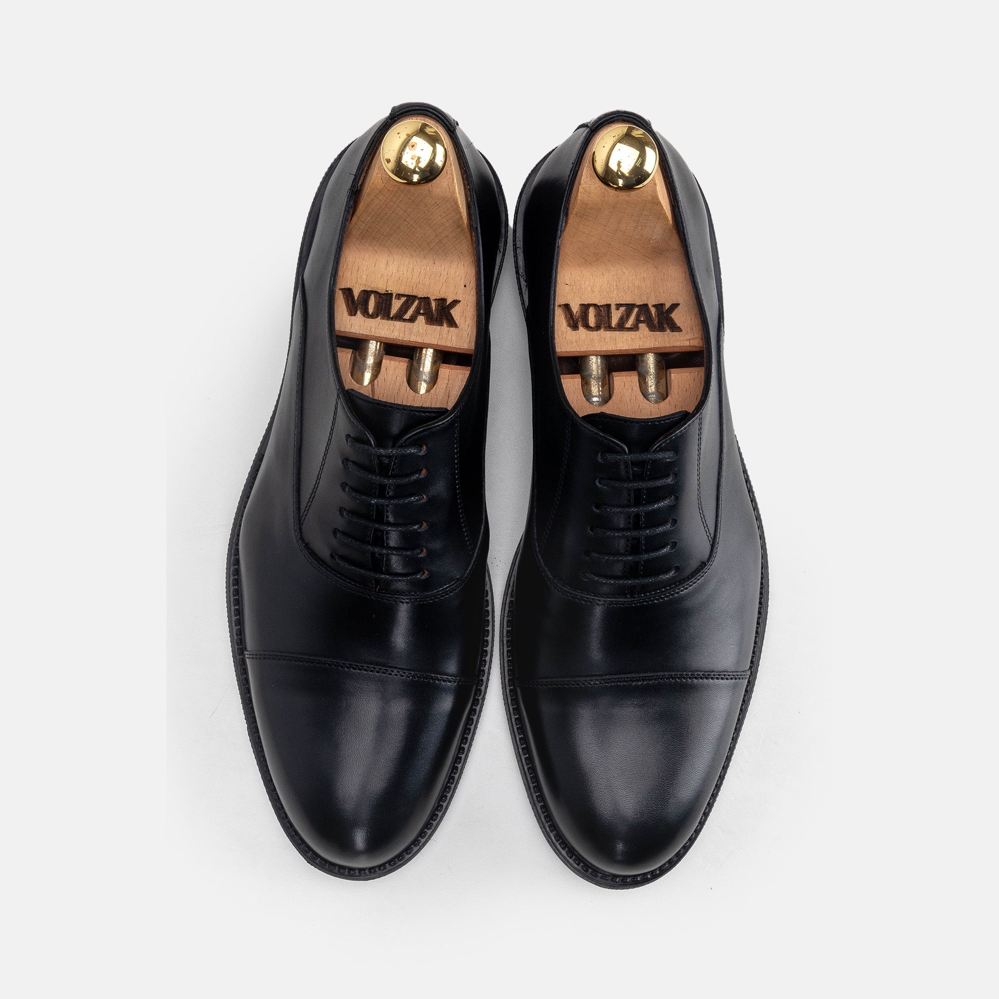 Volzak 5319 leather shoe Black