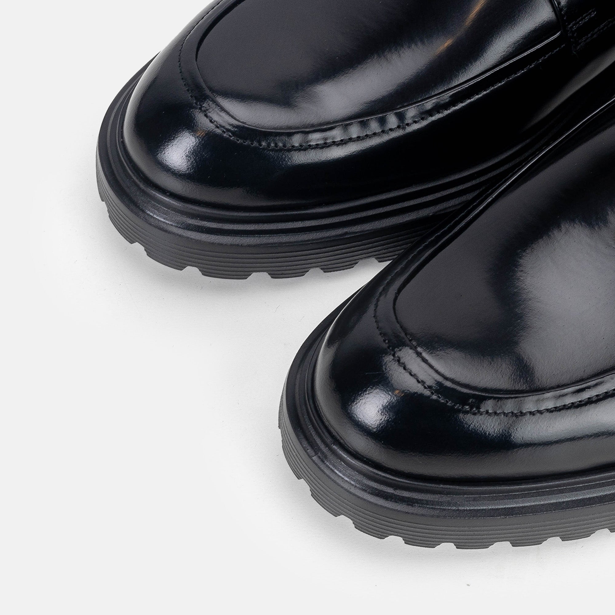 Volzak 5318 chaussure en cuir Démasquable Noir