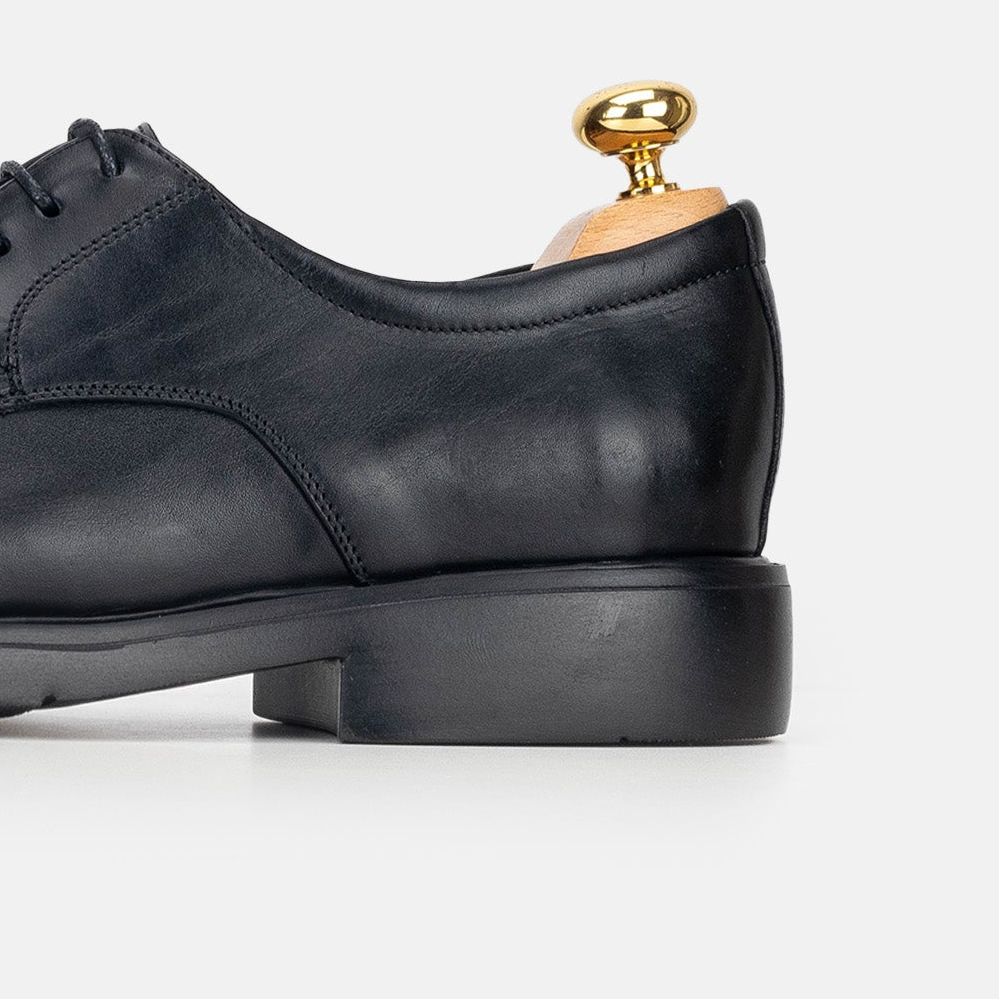 Volzak 5317 leather shoe Black