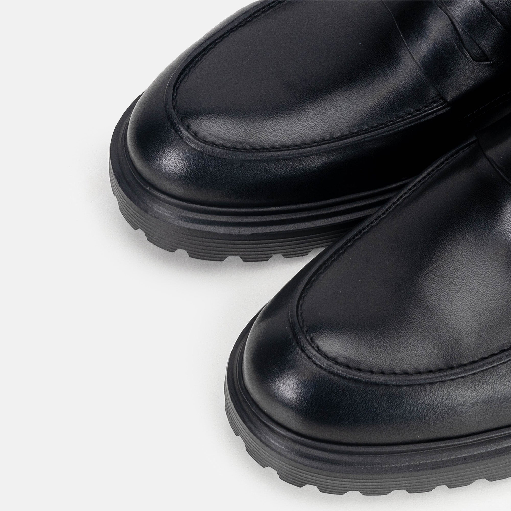 Volzak 5308 leather shoe Black