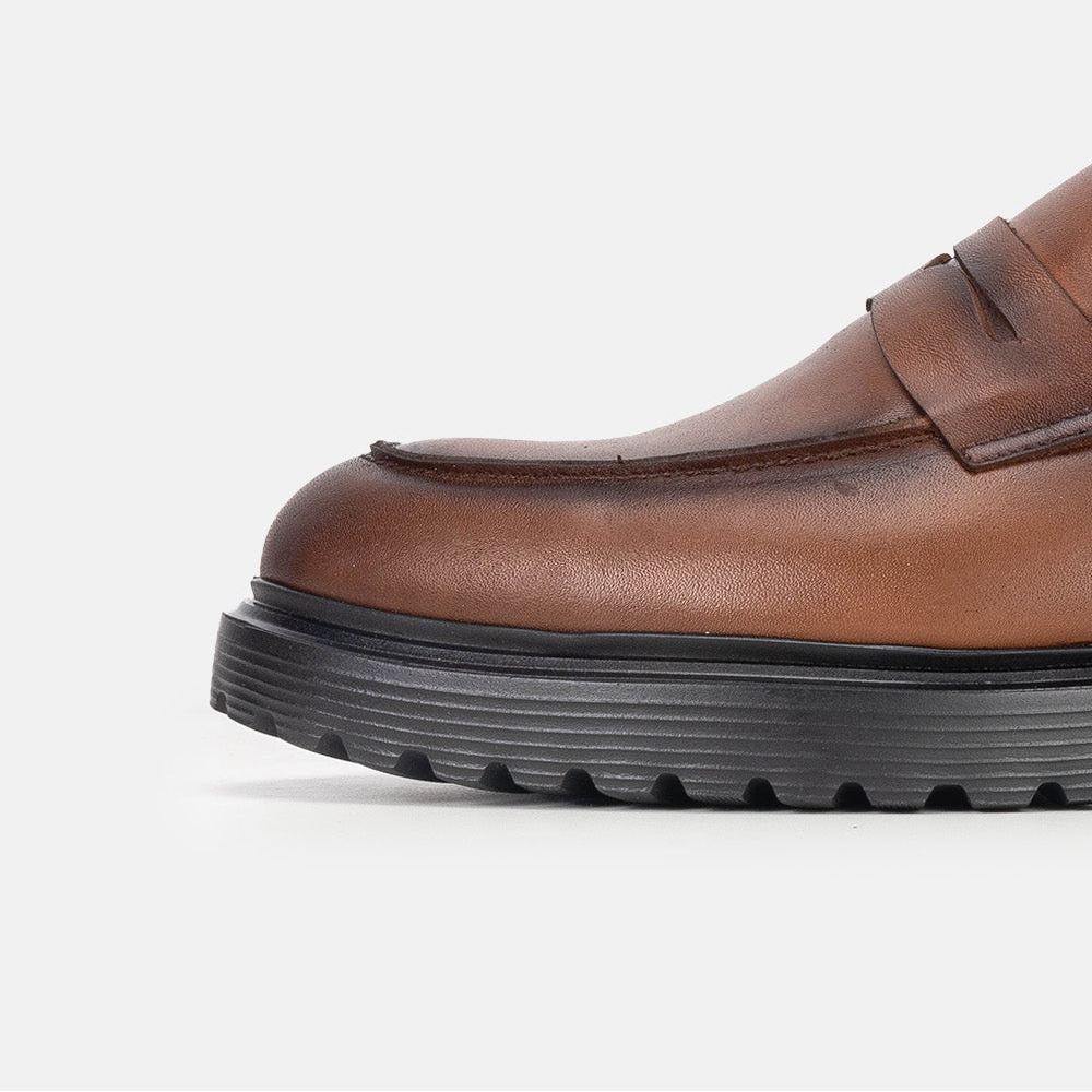 Volzak 5308 Vintage Brown Leather Shoe