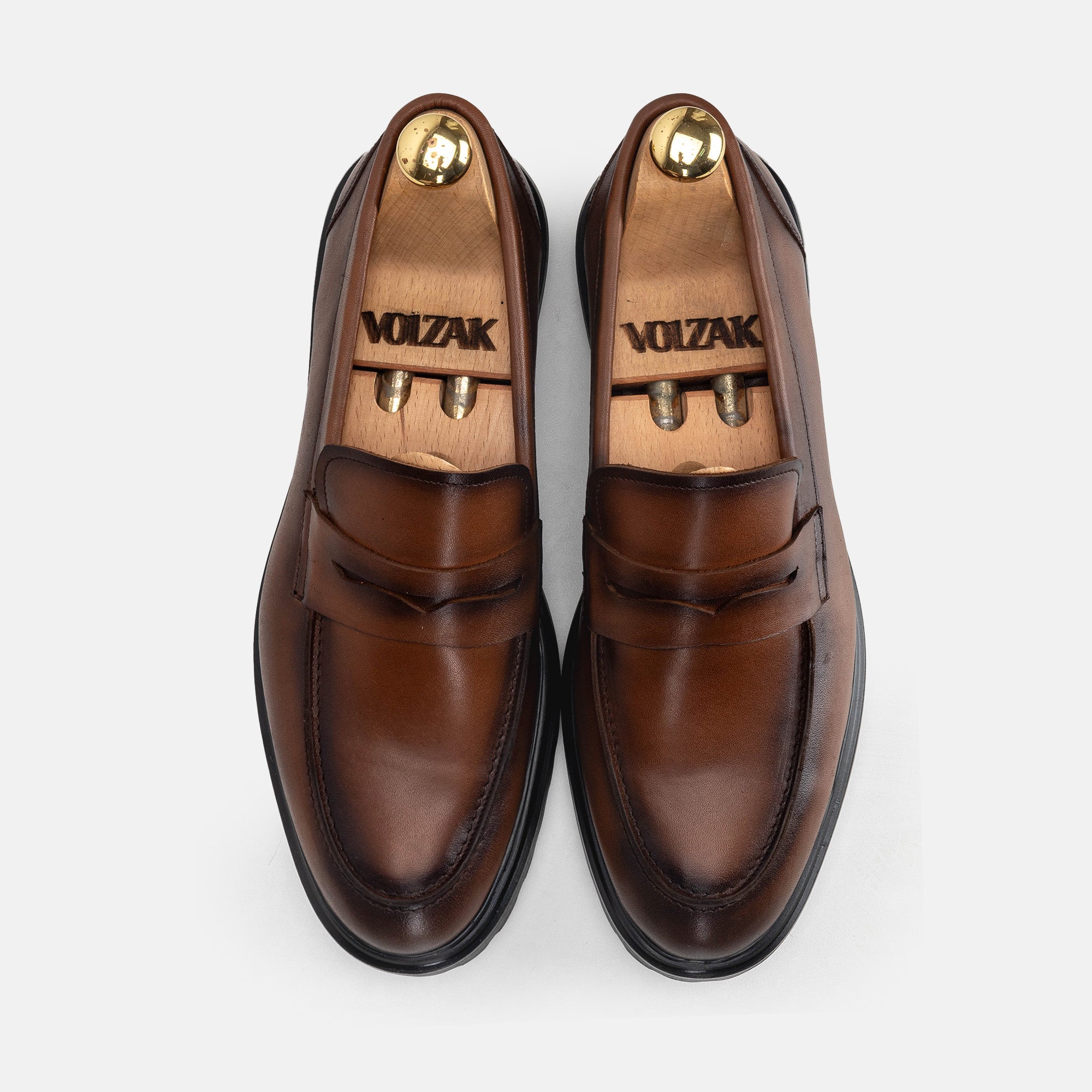 Volzak 5308 Vintage Brown Leather Shoe