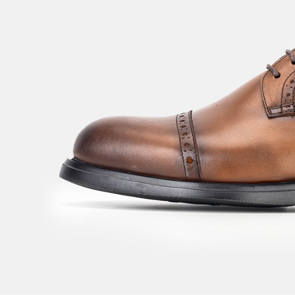 Volzak 5320 Vintage Brown Leather Shoe