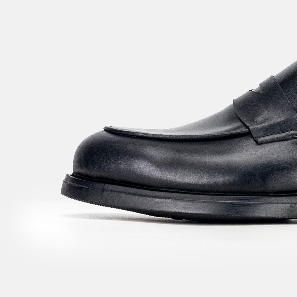 Volzak 5321 leather shoe Black