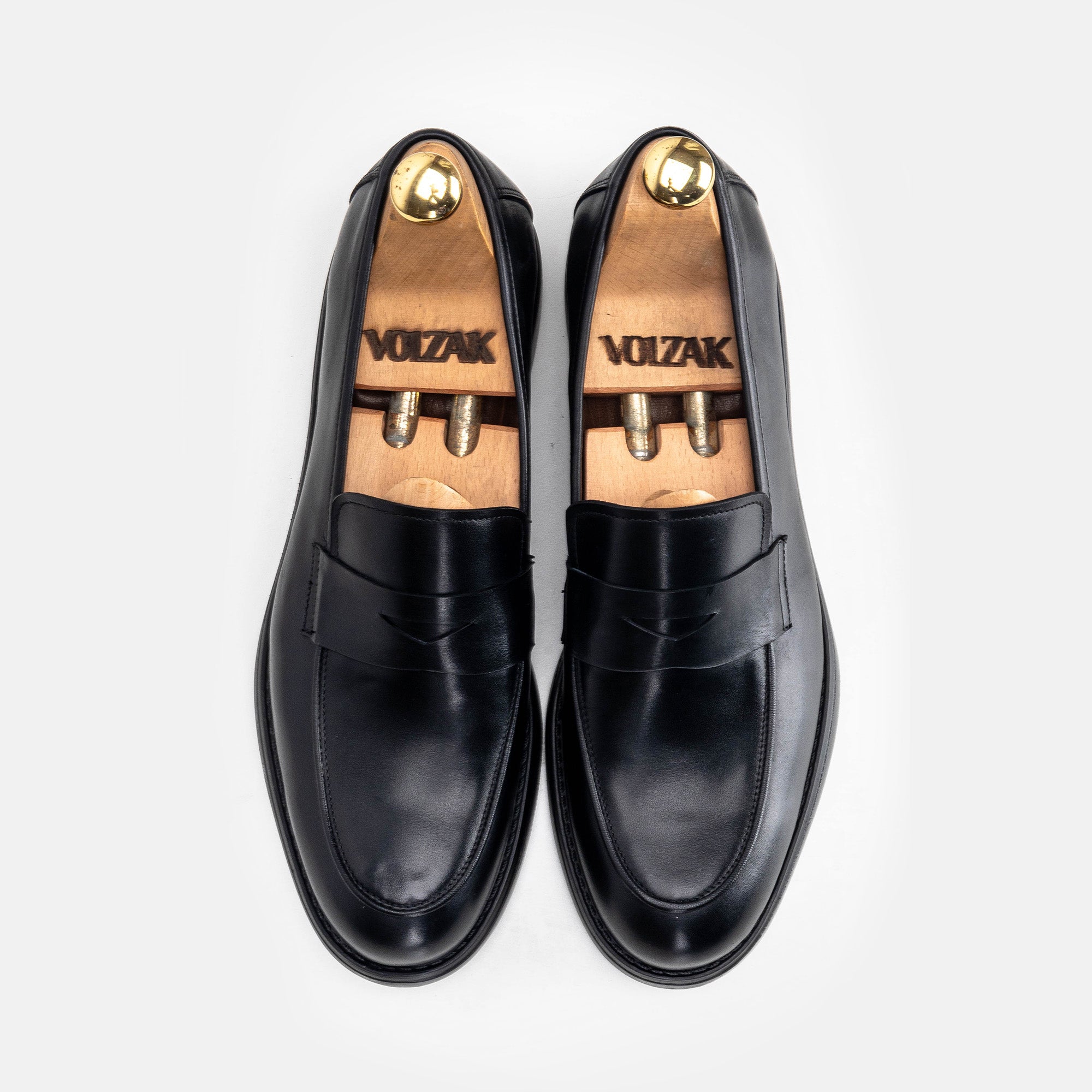 Volzak 5321 leather shoe Black