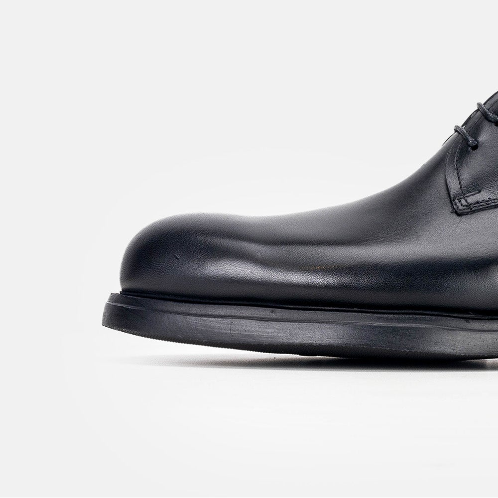 Volzak 5324 leather shoe Black