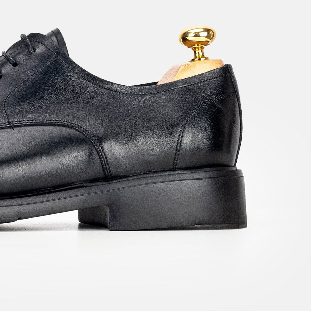 Volzak 5324 leather shoe Black