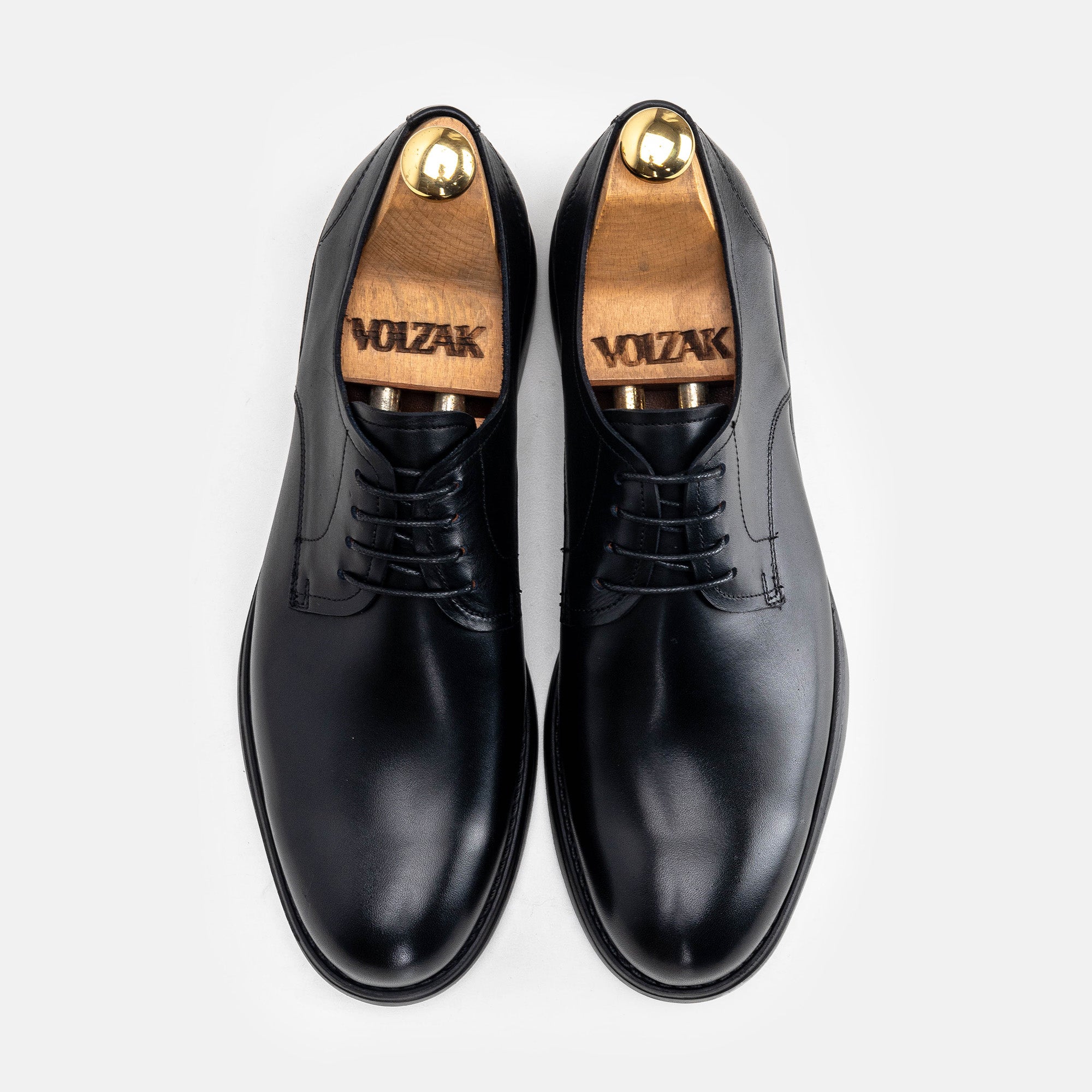 Volzak 5324 leather shoe Black