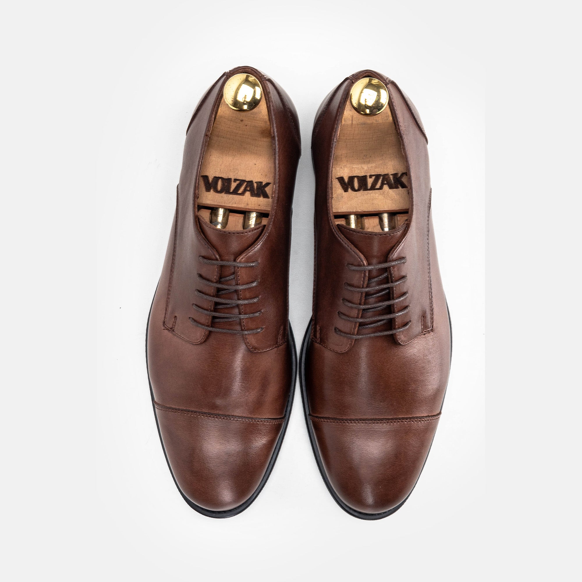 Volzak 6625 Chaussure en cuir Marron