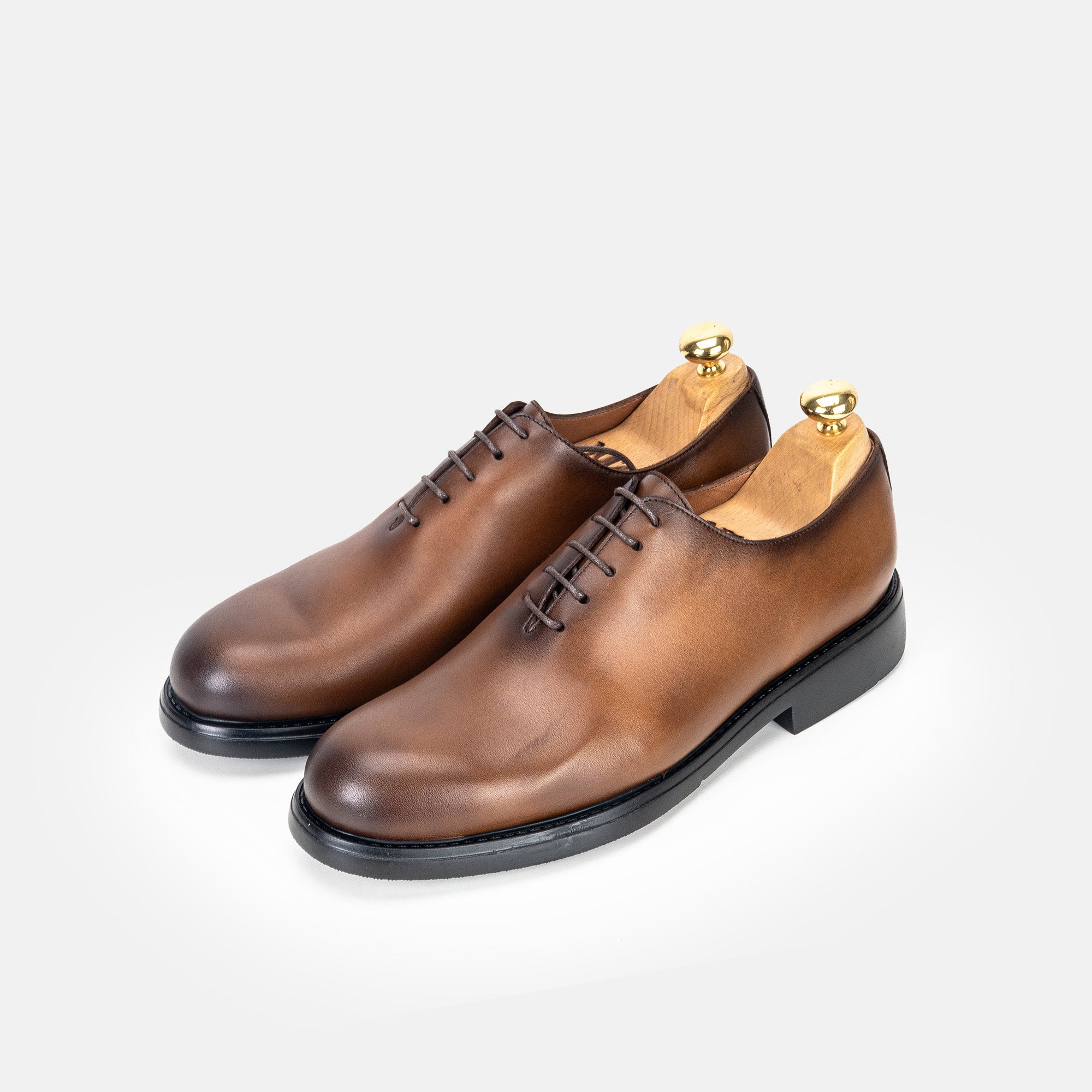 Volzak 5327 Vintage Brown Leather Shoe