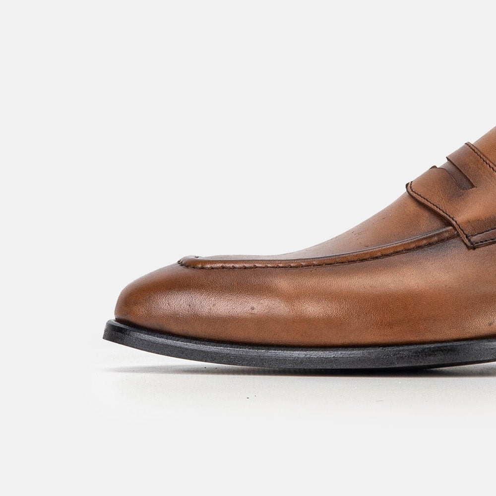 Volzak 5330 Vintage Brown Leather Shoe