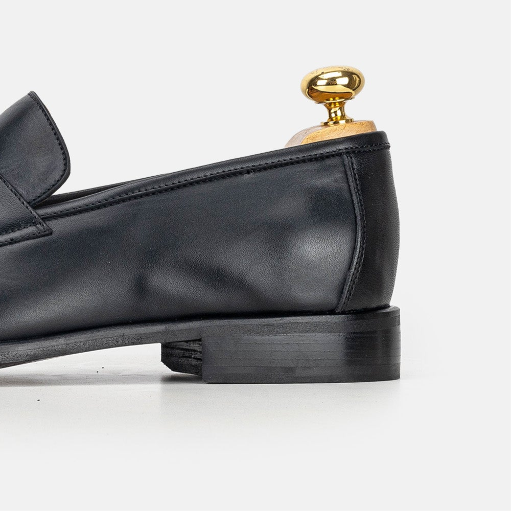 Volzak 5330 leather shoe Black