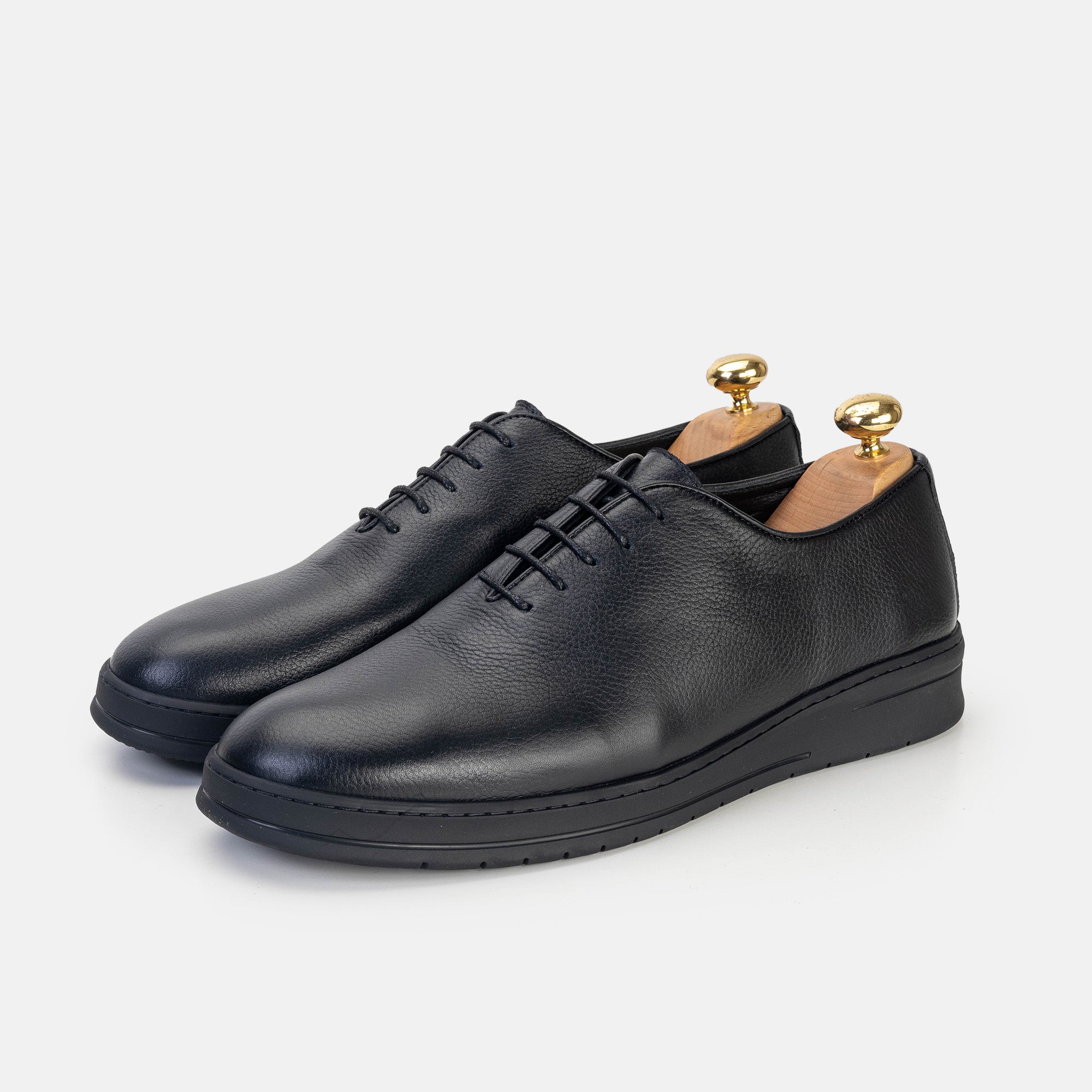 Volzak 6071 Black leather sneaker