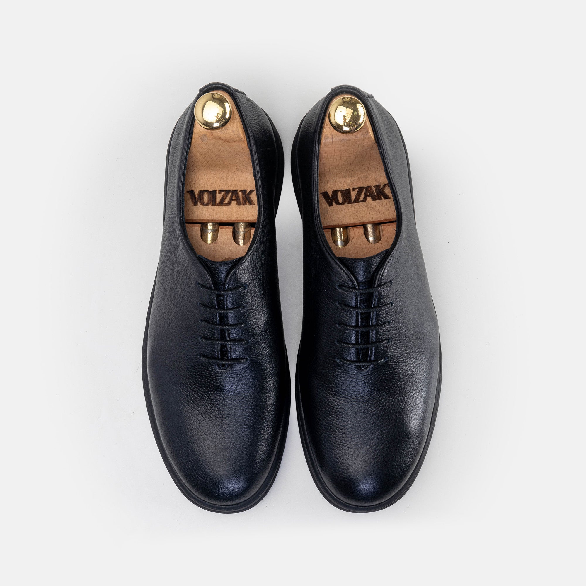 Volzak 6071 Black leather sneaker