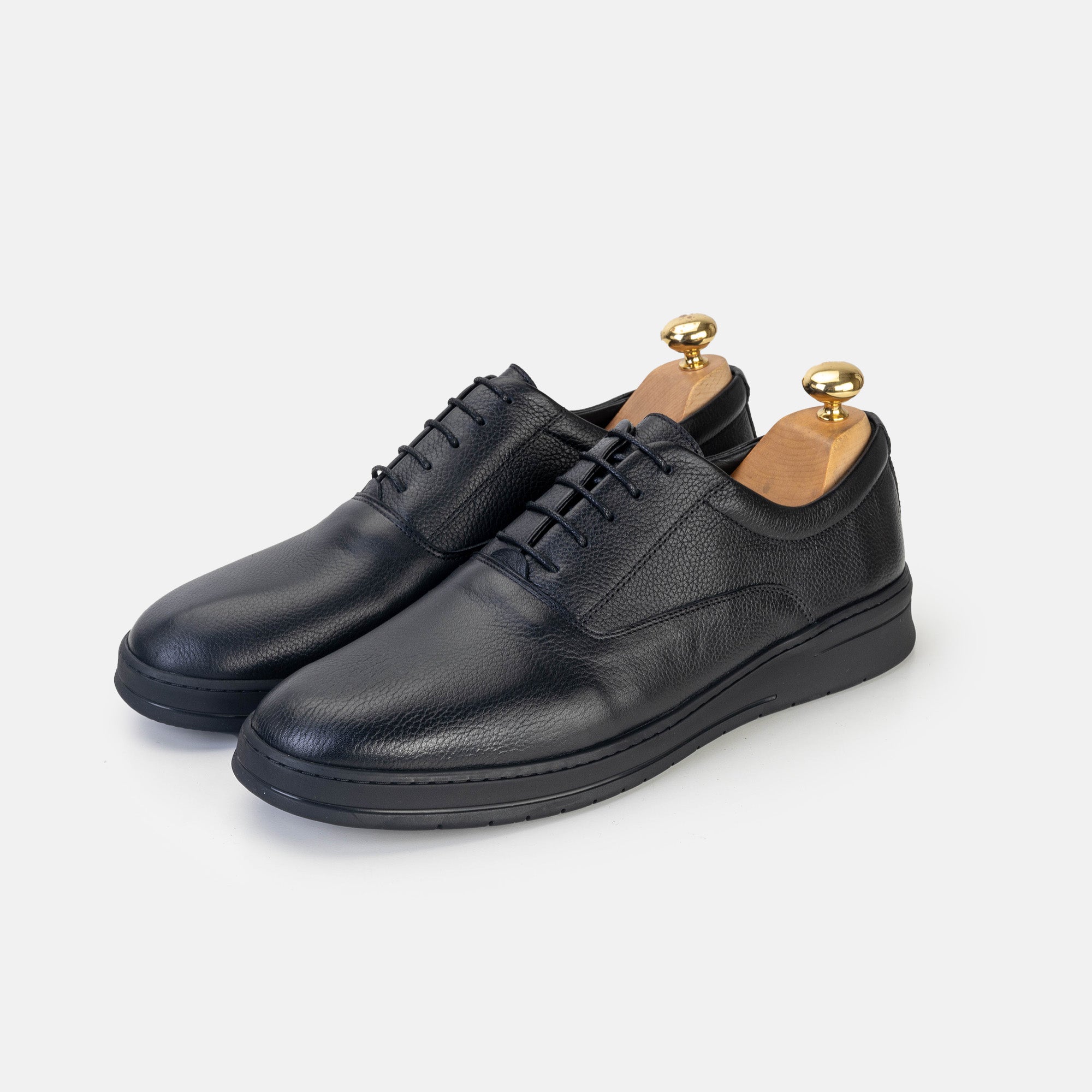 Volzak 6079 Black leather sneaker