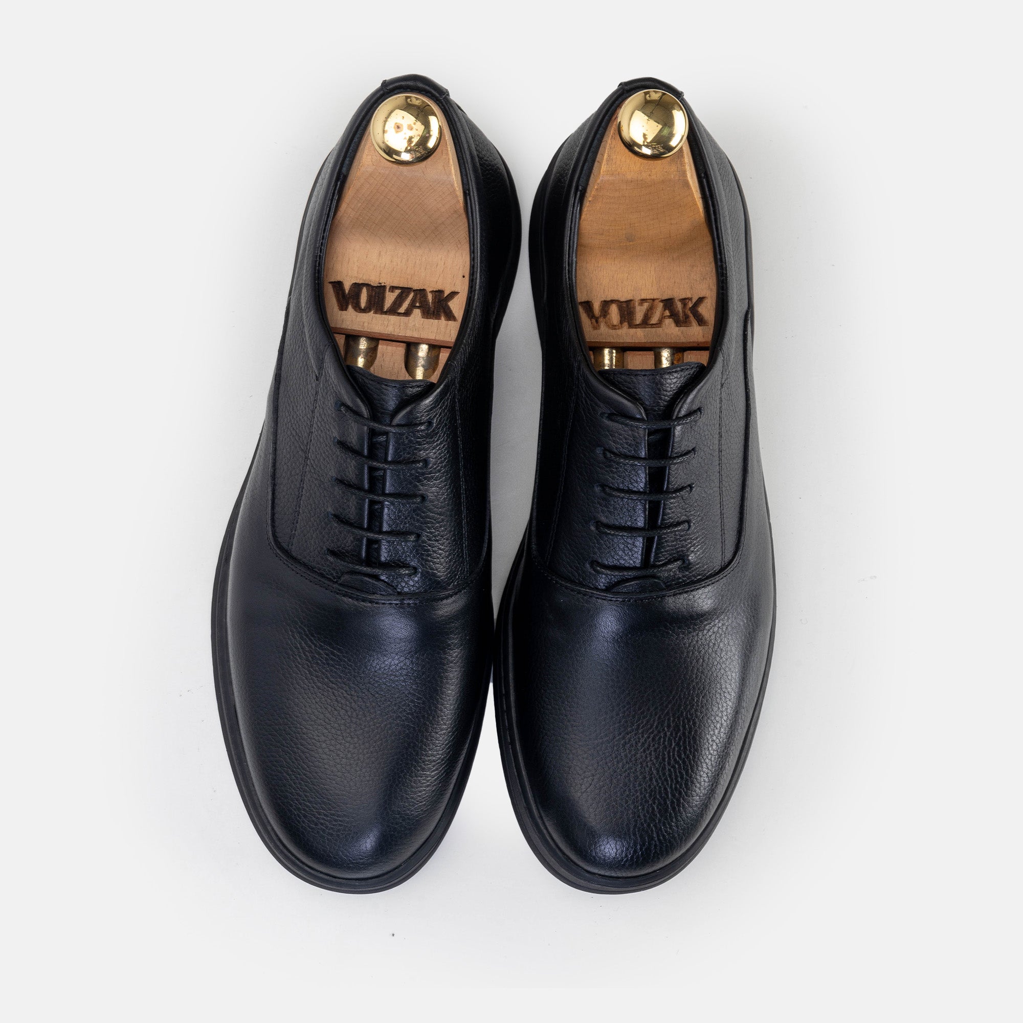 Volzak 6079 Black leather sneaker