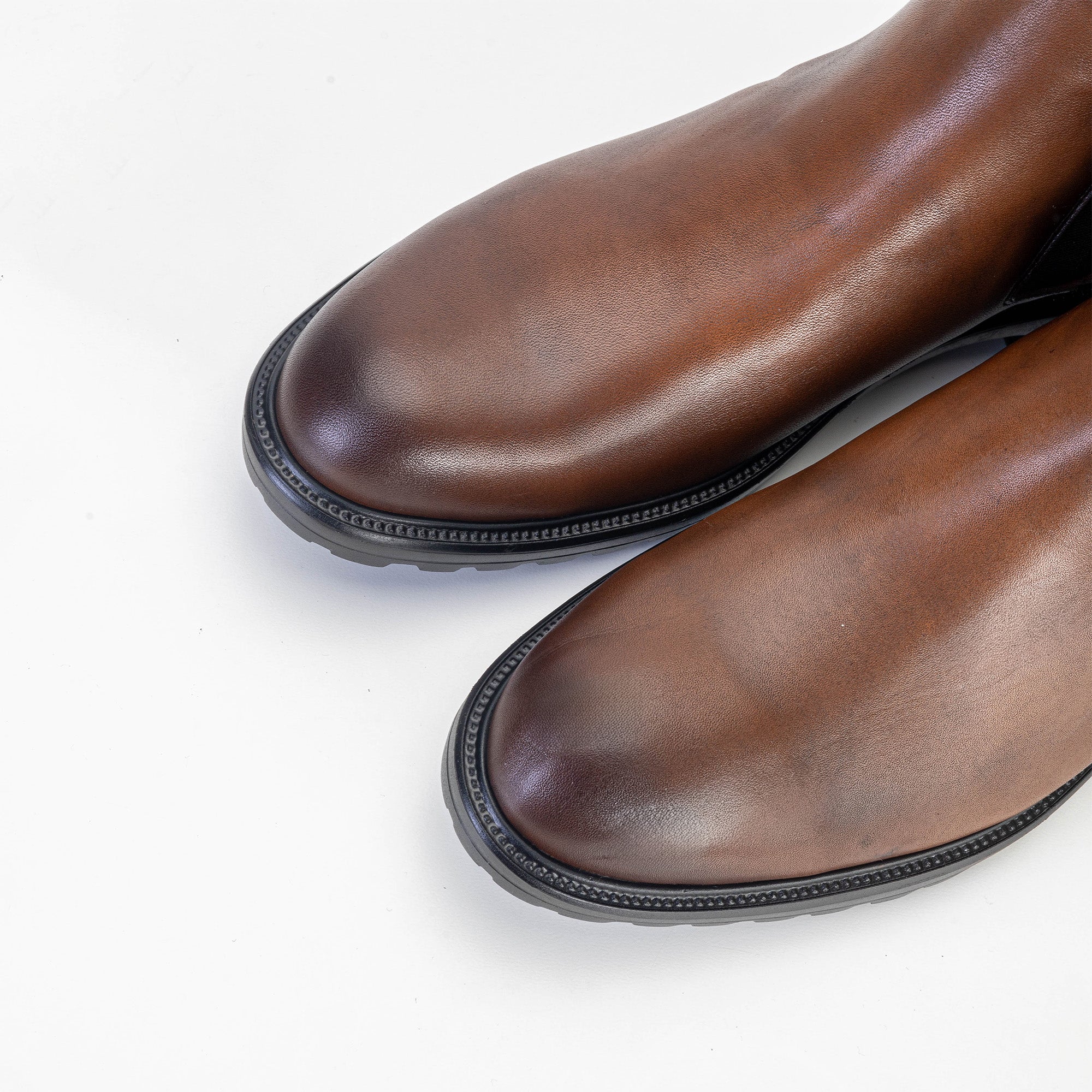 Volzak 5302 Vintage Brown Leather Ankle Boot