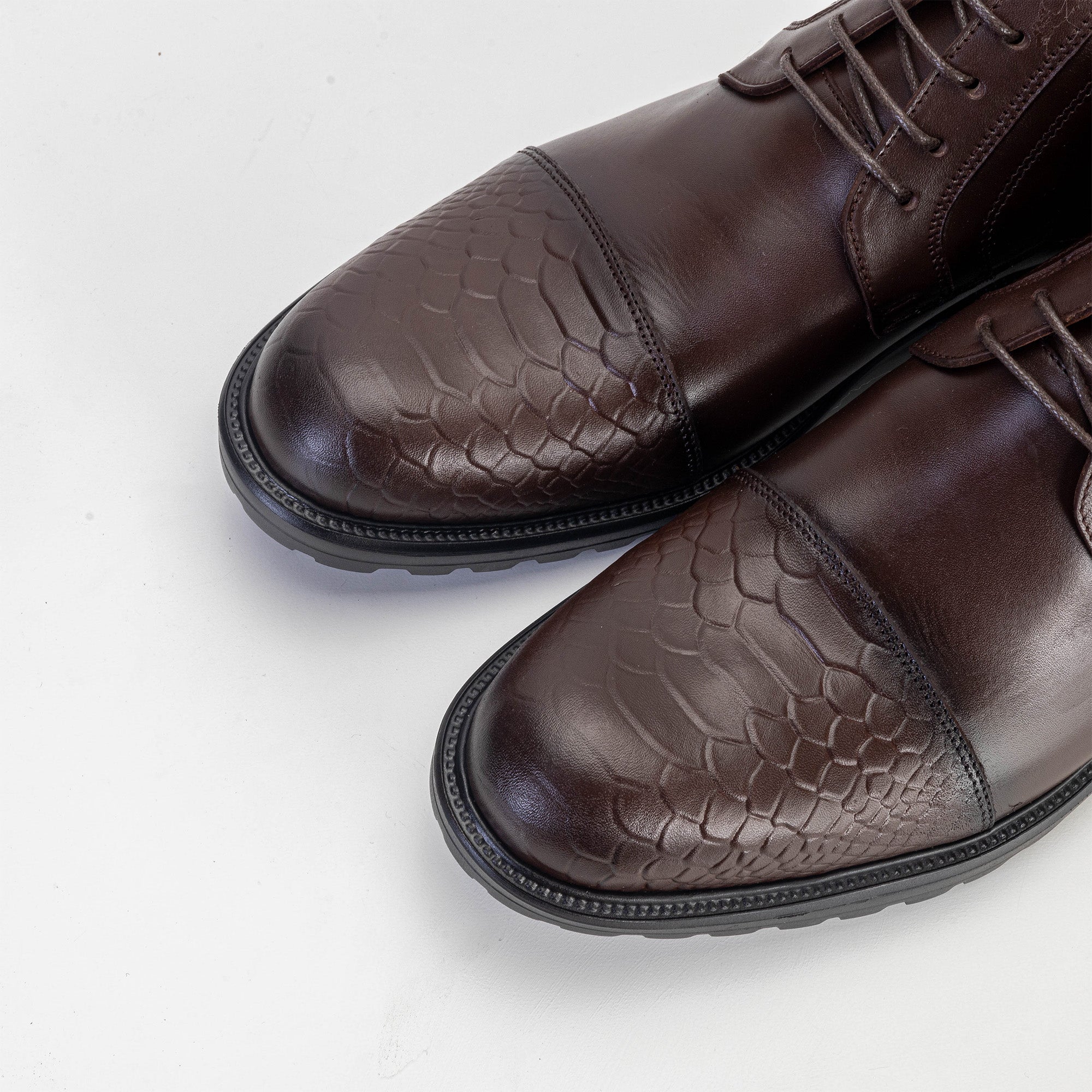 Volzak 5304 Brown Leather Ankle Boot