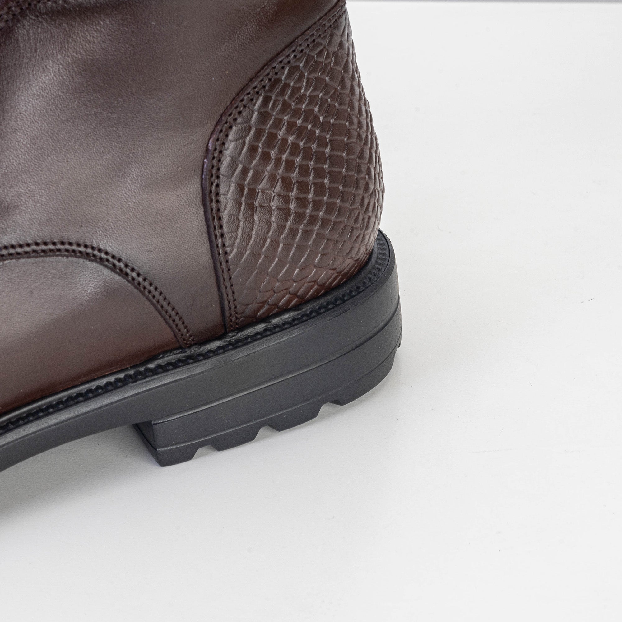 Volzak 5304 Brown Leather Ankle Boot