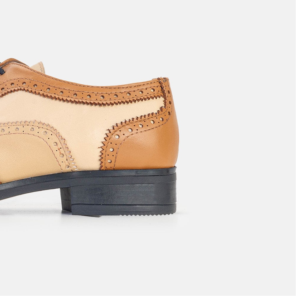 Volzak 106 Chaussure en cuir Camel