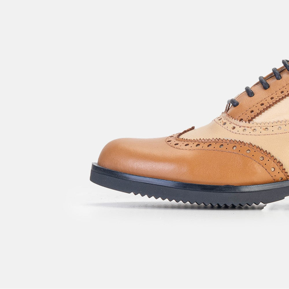 Volzak 106 Chaussure en cuir Camel